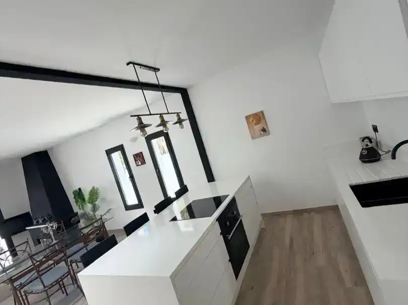 Küche von Maisonette zum Verkauf in Mojácar mit Klimaanlage, Schwimmbad und Balkon
