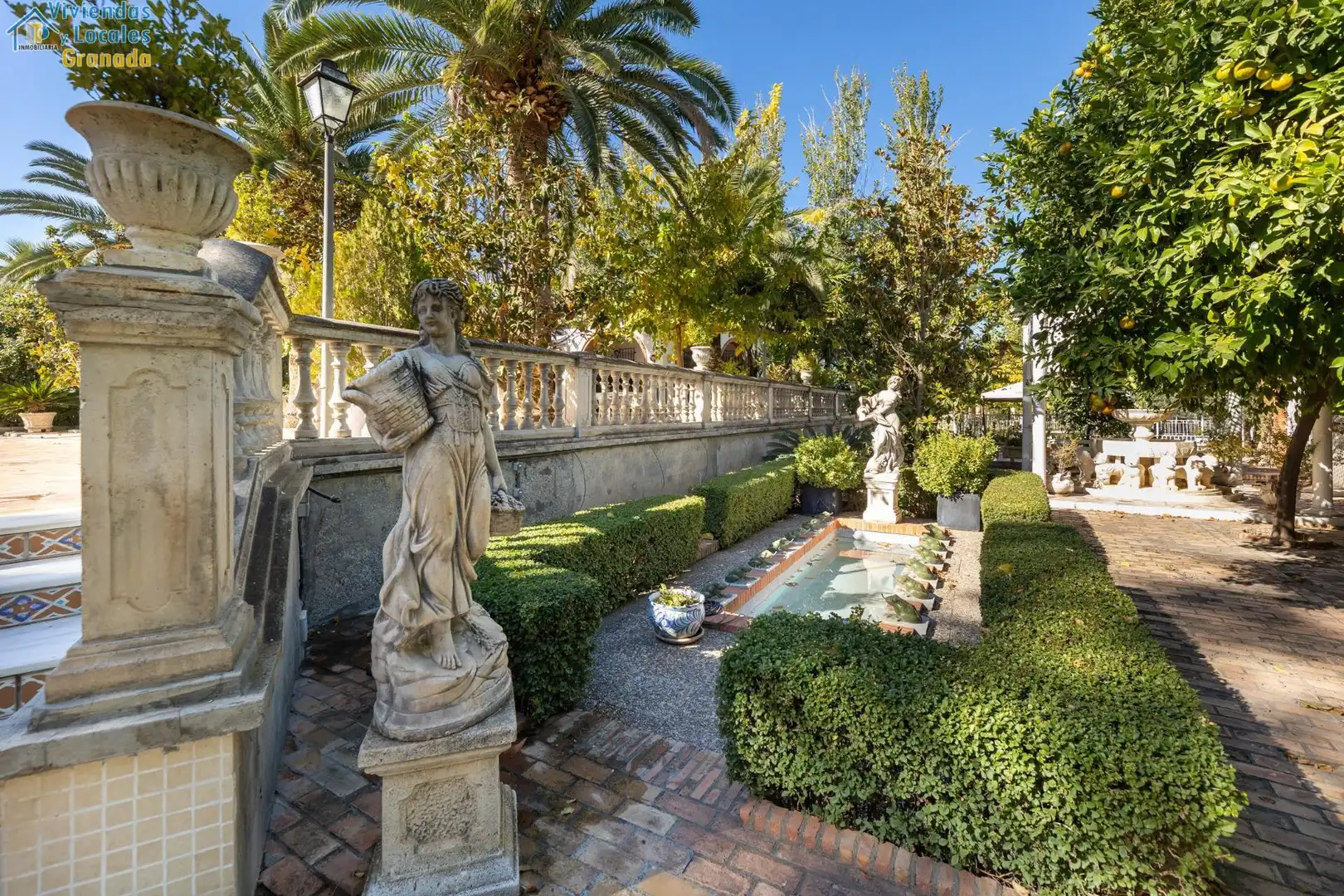 Jardín de Casa o chalet en venta en Granada con Aire acondicionado, Jardín privado y Trastero