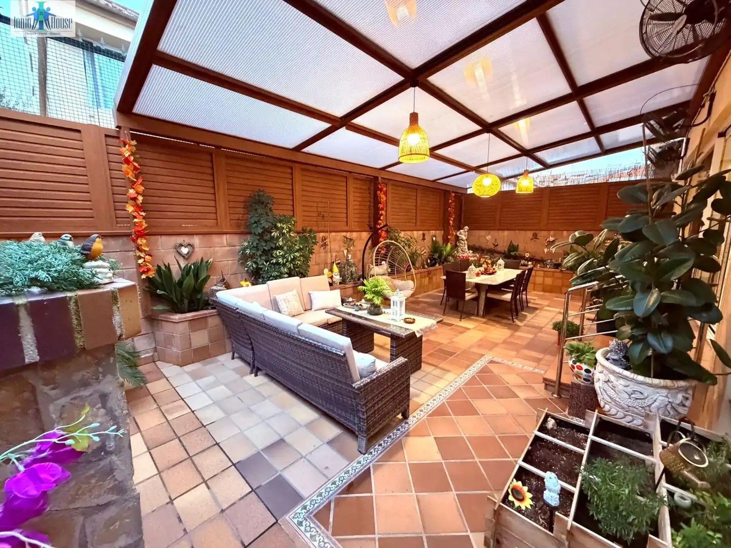 Terrace of Detached homes for sale in Albacete  with Air Conditioner, Heating and Terrace