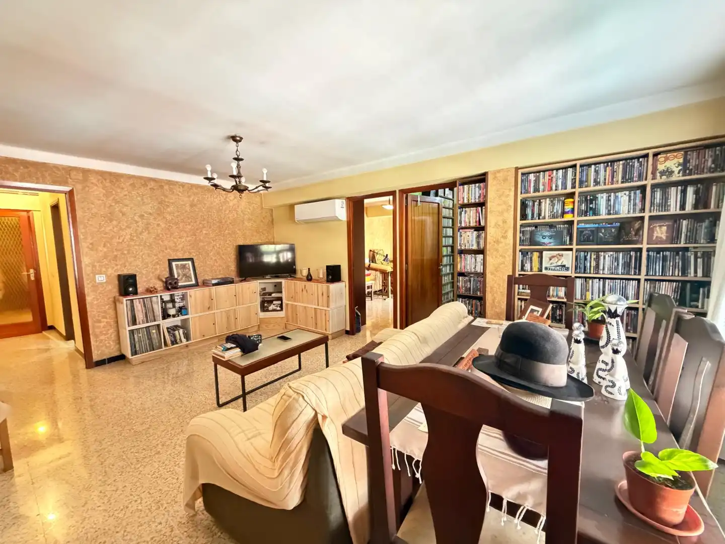 Sala de estar de Piso en venta en  Palma de Mallorca con Aire acondicionado, Calefacción y Balcón