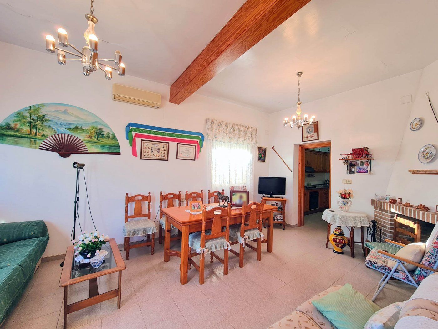 Dining room of House or chalet for sale in Cartagena  with Air Conditioner, Heating and Terrace