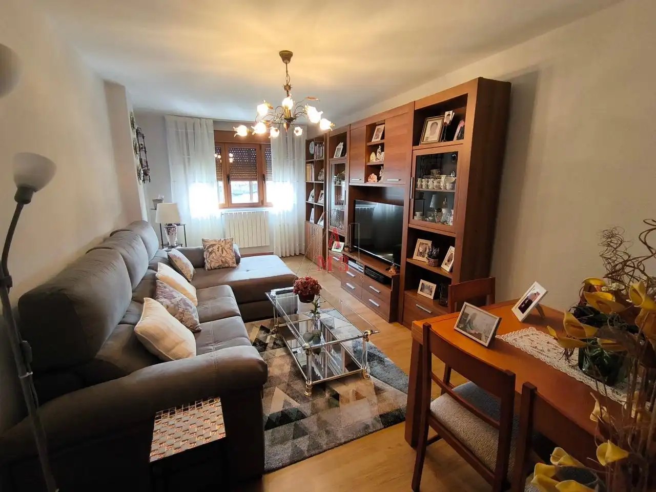 Sala de estar de Piso en venta en San Andrés del Rabanedo con Calefacción, Terraza y Trastero