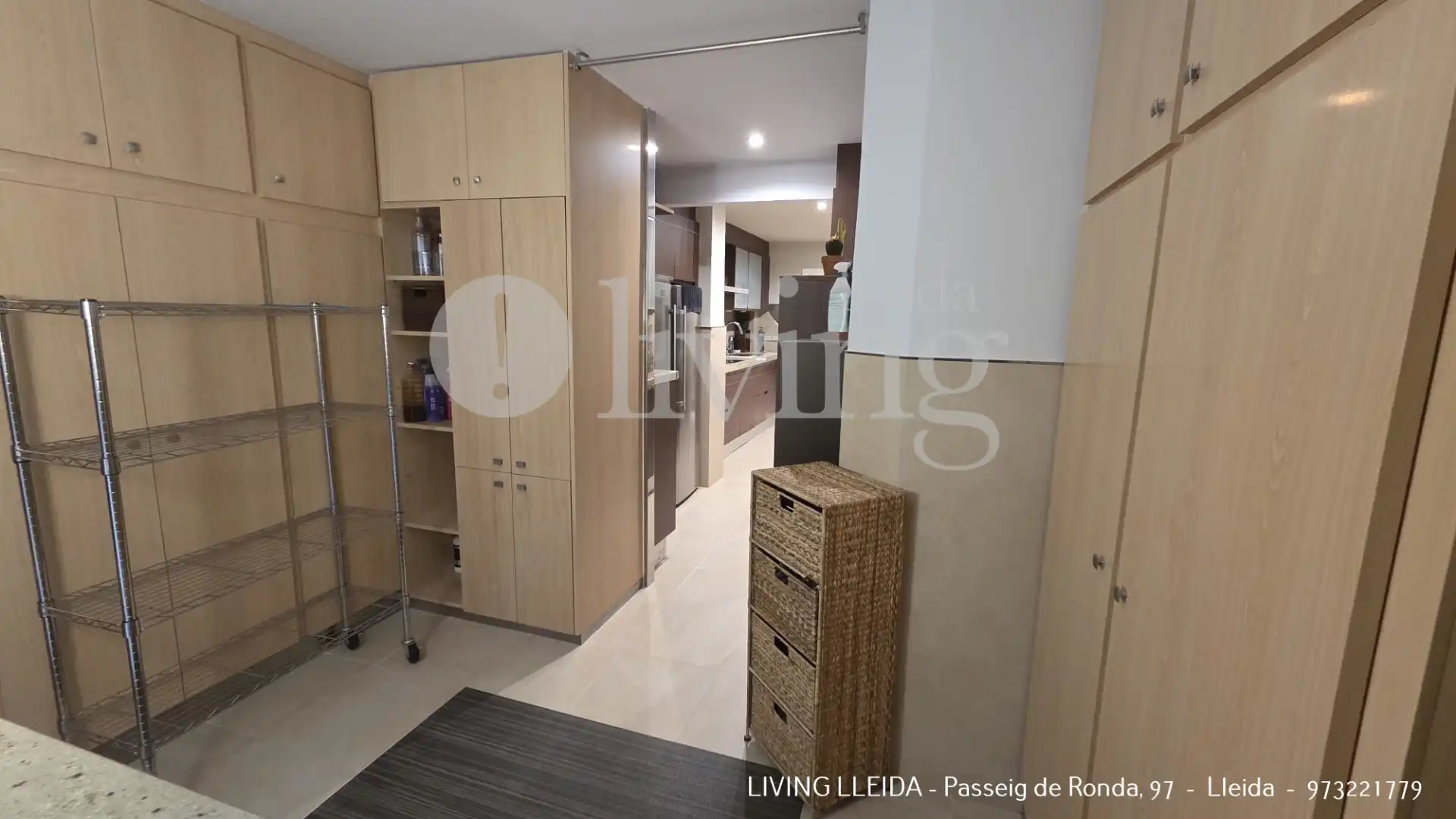 Küche von Wohnung zum Verkauf in Lleida mit Klimaanlage, Heizung und Parkett