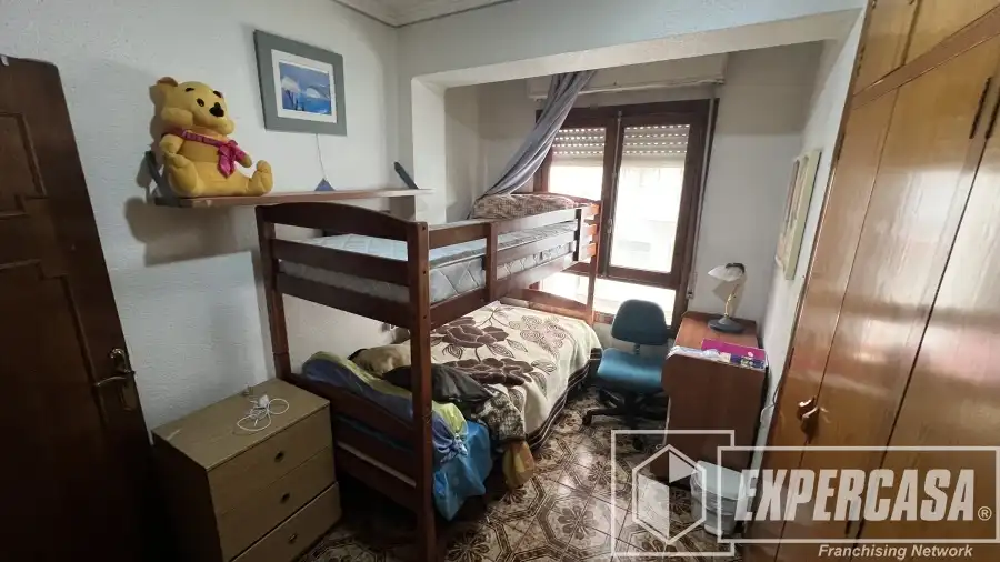 Bedroom of Flat for sale in Castellón de la Plana / Castelló de la Plana  with Furnished