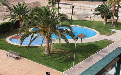 Swimming pool of Flat for sale in Villajoyosa / La Vila Joiosa  with Air Conditioner, Terrace and Community pool