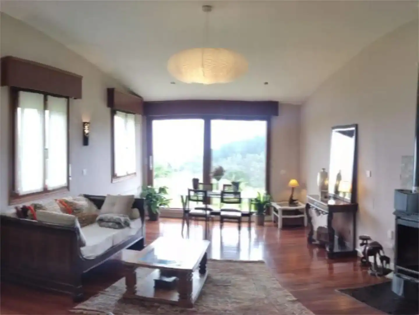 Sala de estar de Casa o chalet en venta en Berriatua con Jardín privado, Parquet y Amueblado