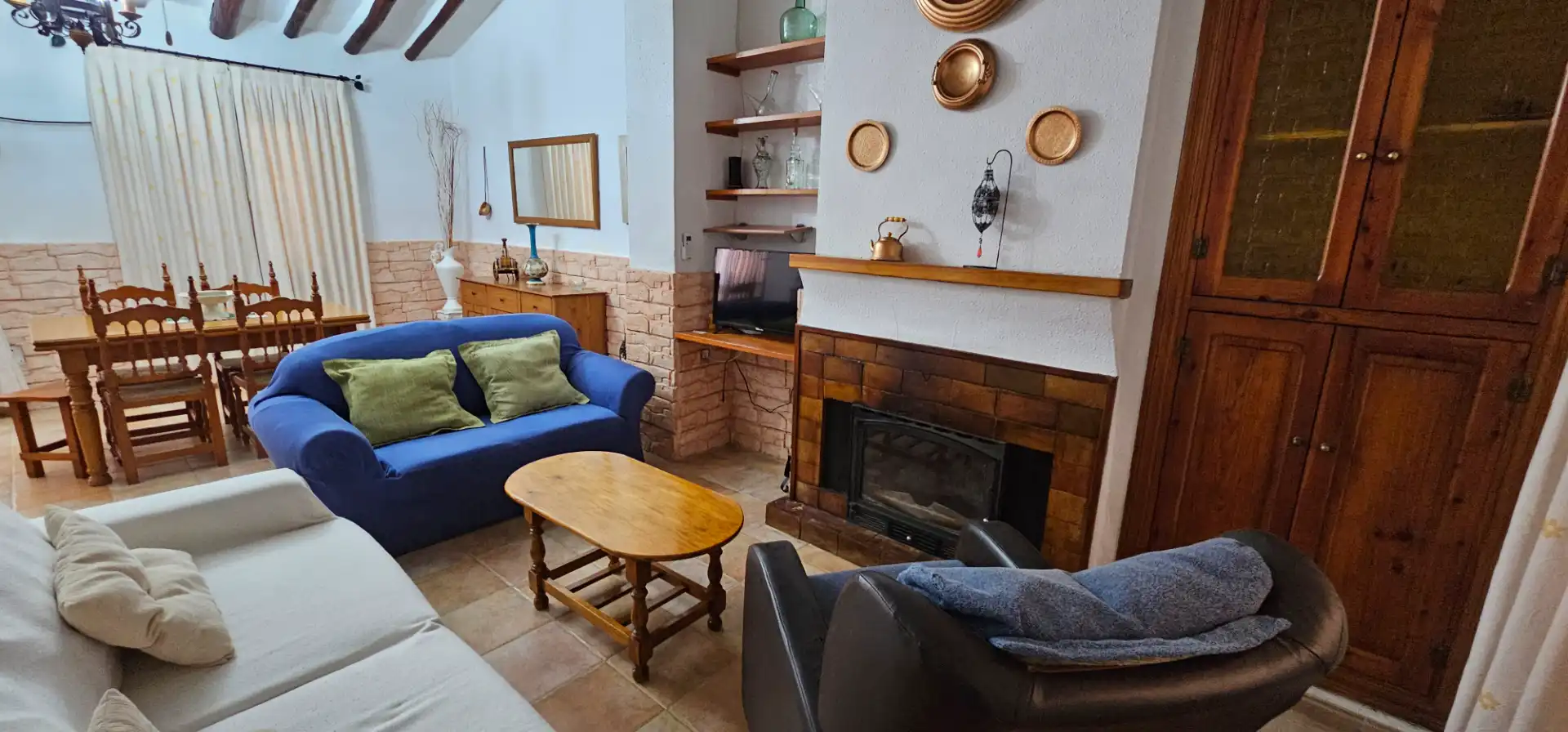Sala de estar de Casa o chalet de alquiler en Totana con Jardín privado, Terraza y Trastero