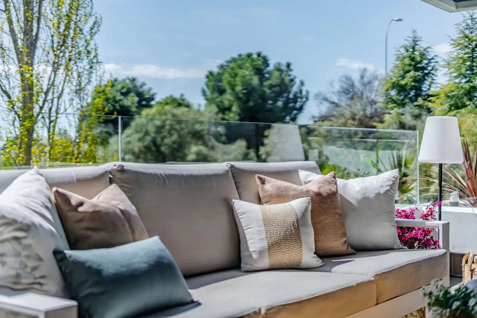 Terrasse von Wohnung zum Verkauf in Boadilla del Monte mit Klimaanlage, Heizung und Terrasse