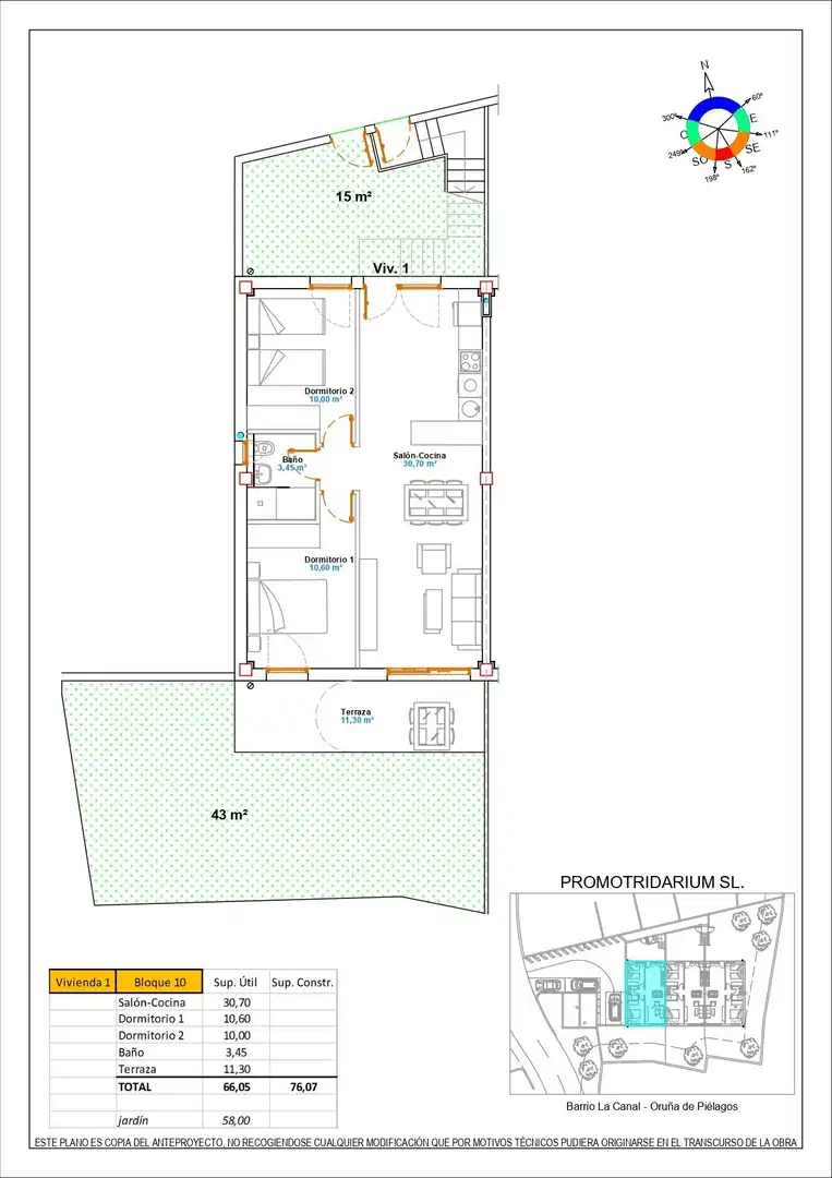 Erdgeschoss zum Verkauf in Piélagos mit Heizung, Privatgarten und Terrasse