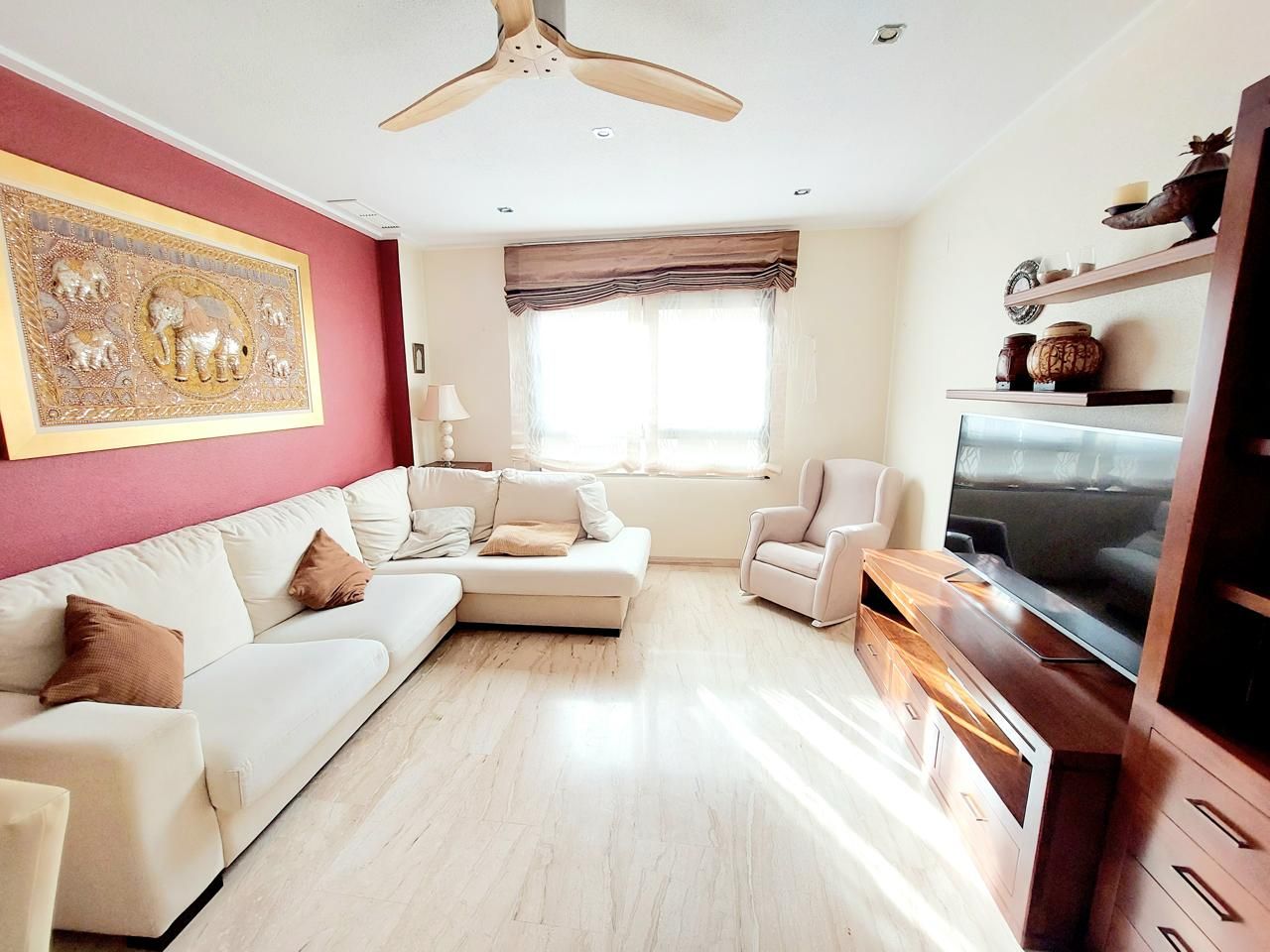 Living room of Flat for sale in Elche / Elx  with Air Conditioner