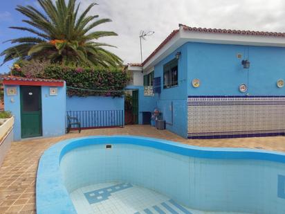 Schwimmbecken von Haus oder Chalet zum verkauf in El Sauzal mit Terrasse und Schwimmbad