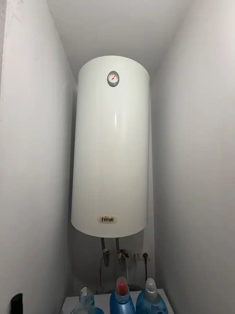 Badezimmer von Dachboden zum Verkauf in Malpica de Bergantiños mit Heizung und Terrasse