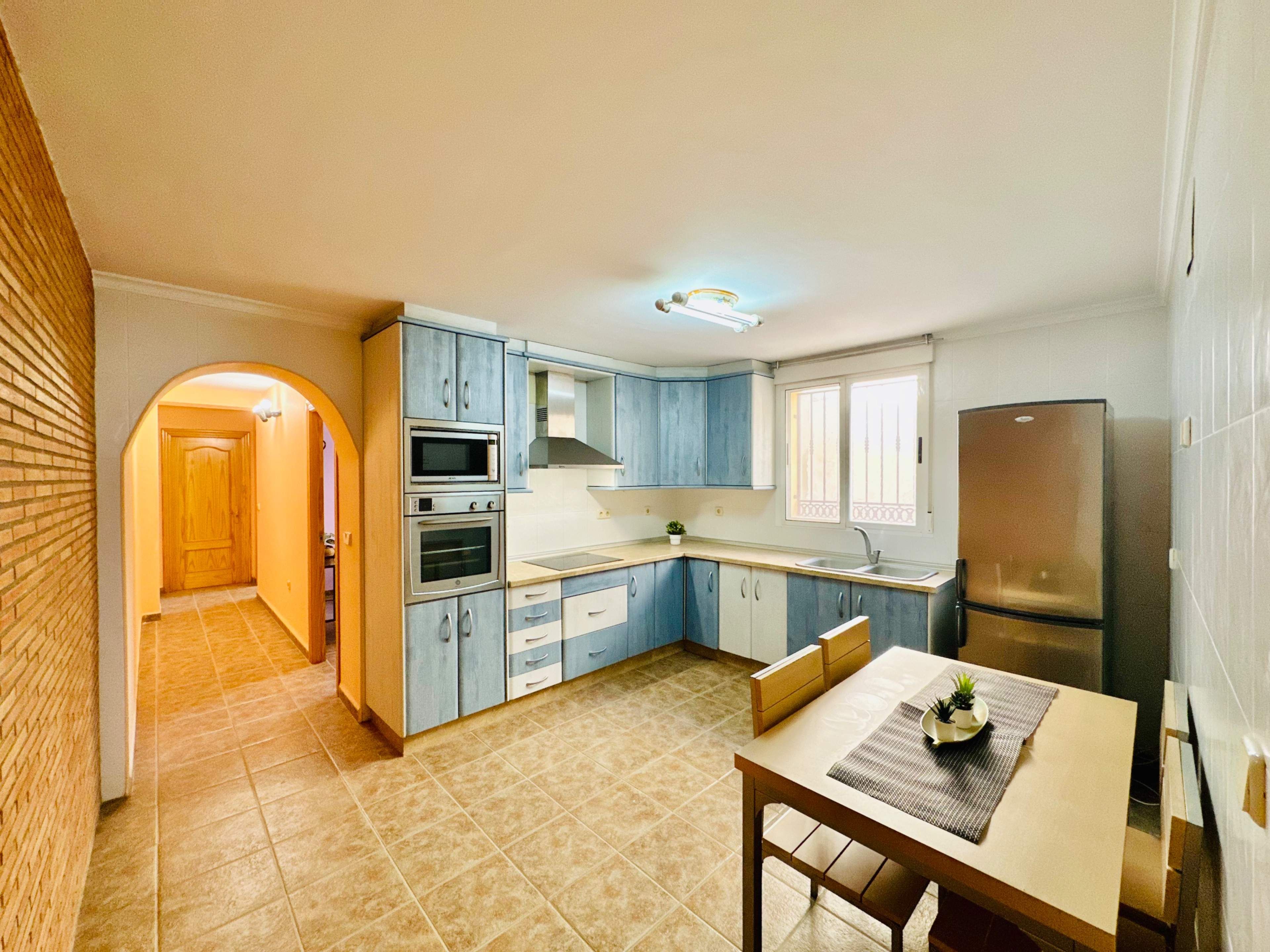 Kitchen of Single-family semi-detached for sale in Fuente-Álamo  with Heating, Terrace and Storage room