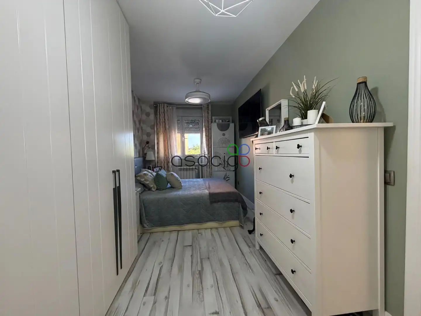 Bedroom of Flat for sale in Fuenlabrada  with Heating, Storage room and Swimming Pool
