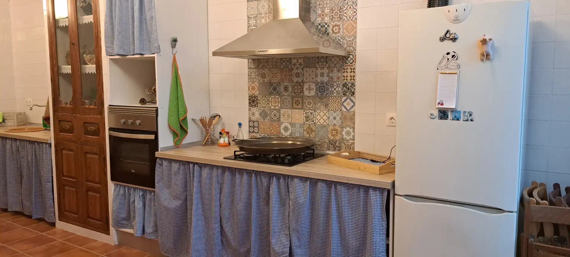 Kitchen of Houses for sale in Sueras / Suera  with Terrace, Furnished and Oven