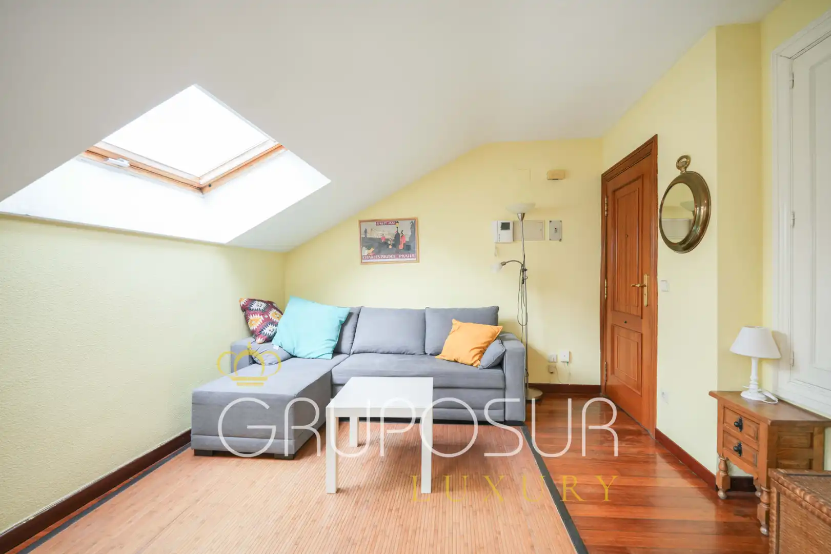 Sala de estar de Apartamento en venta en Valladolid con Aire acondicionado, Calefacción y Parquet