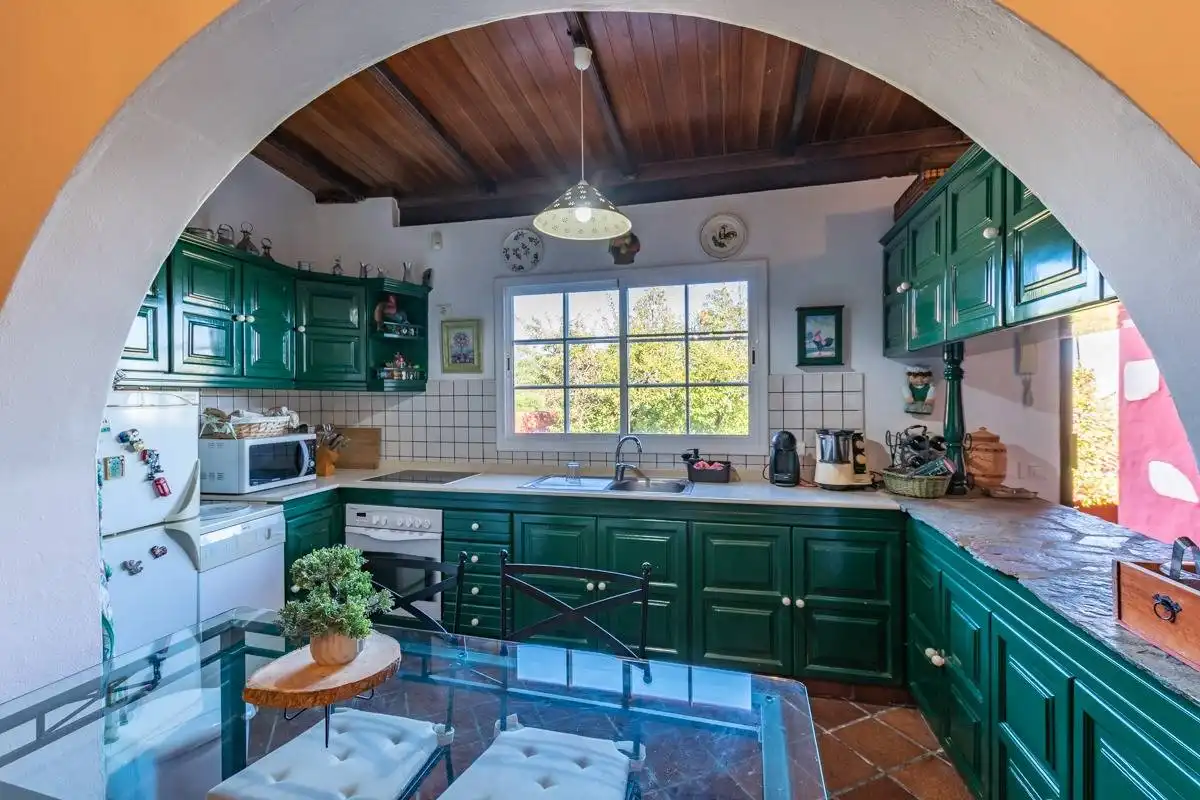 Kitchen of Houses for sale in Vega de San Mateo, Las Palmas