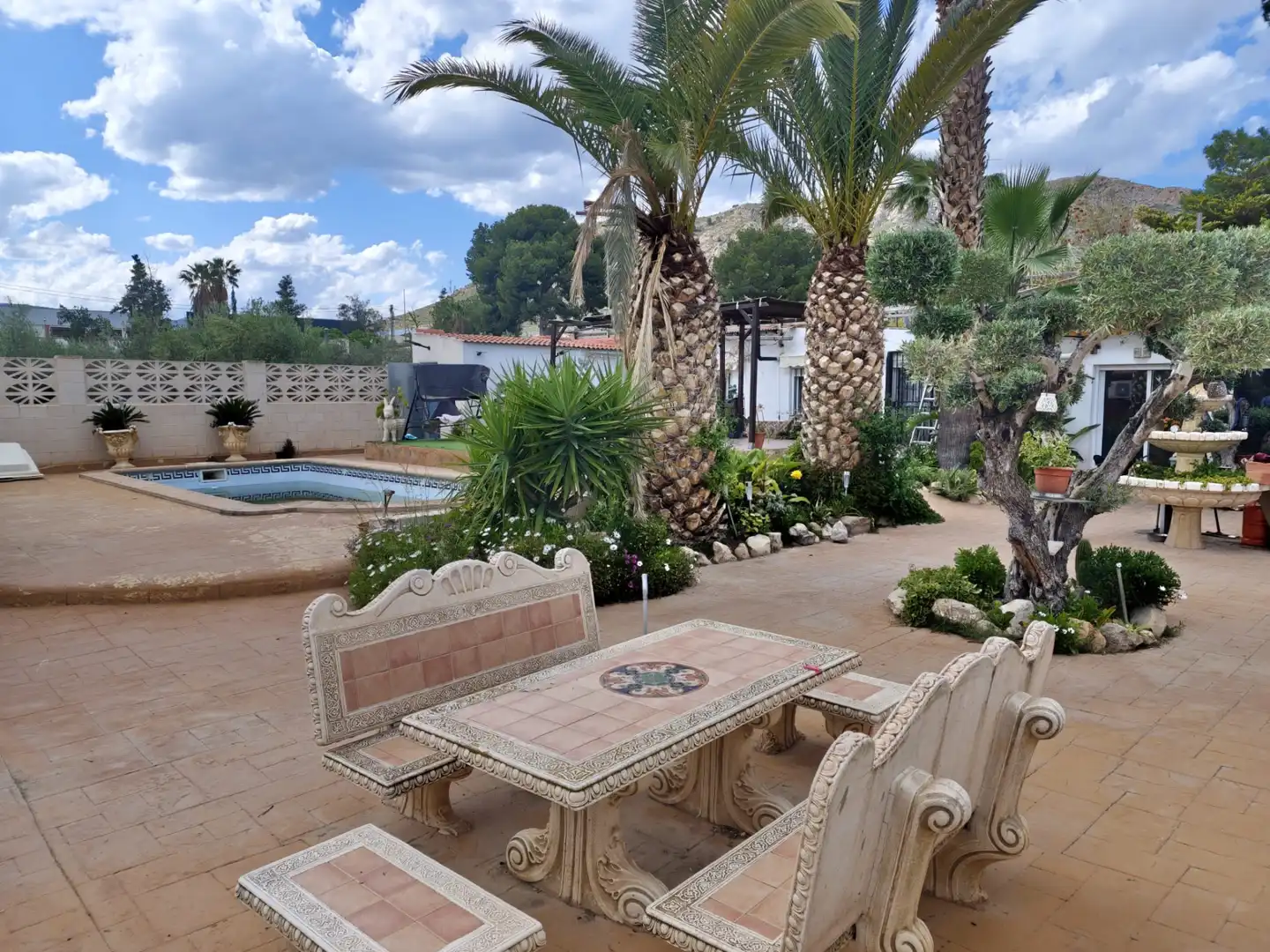 Terrace of Houses for rent in Elda  with Air Conditioner, Private garden and Terrace