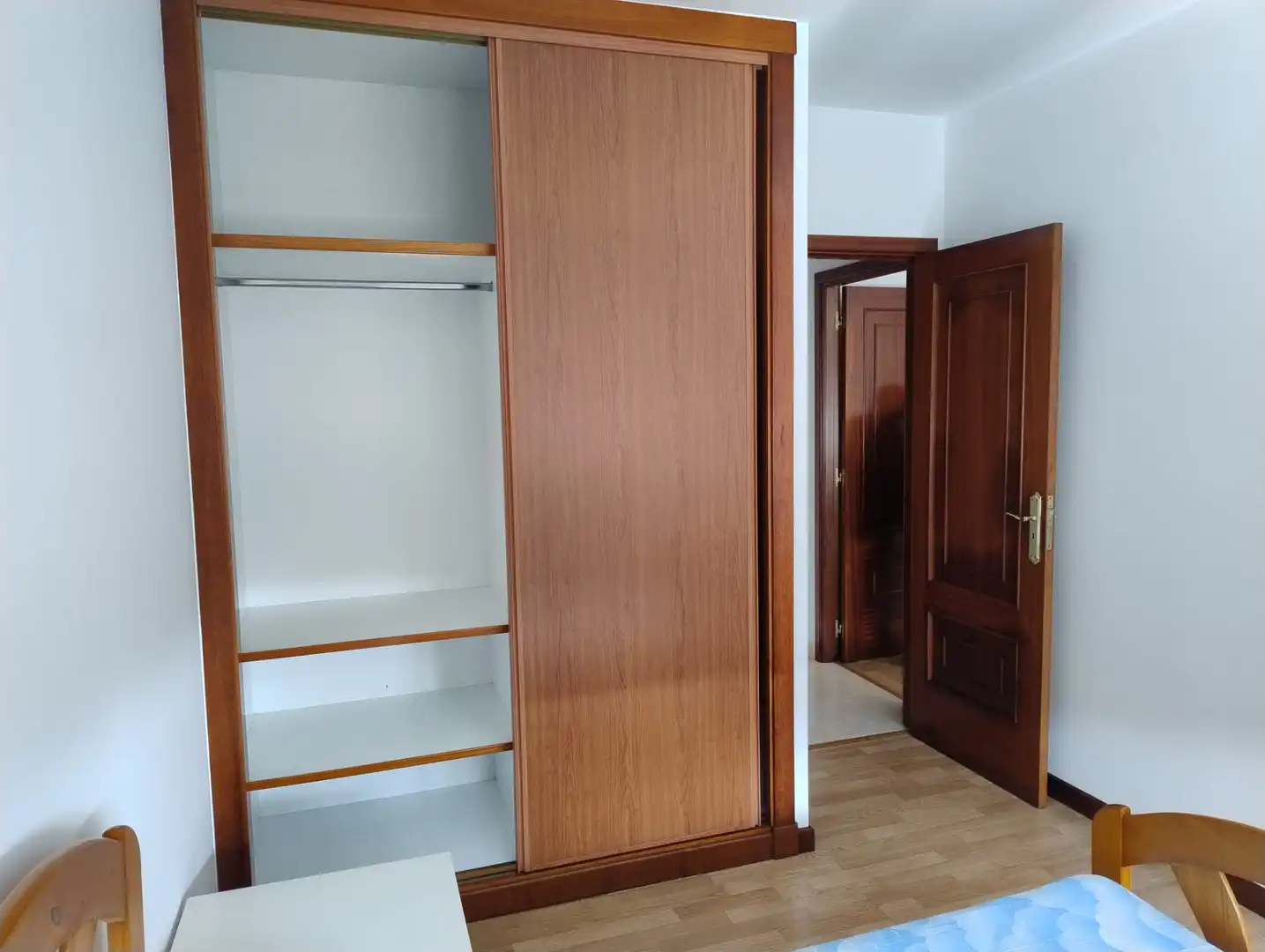 Bedroom of Flat for rent in Val do Dubra  with Heating, Furnished and Oven