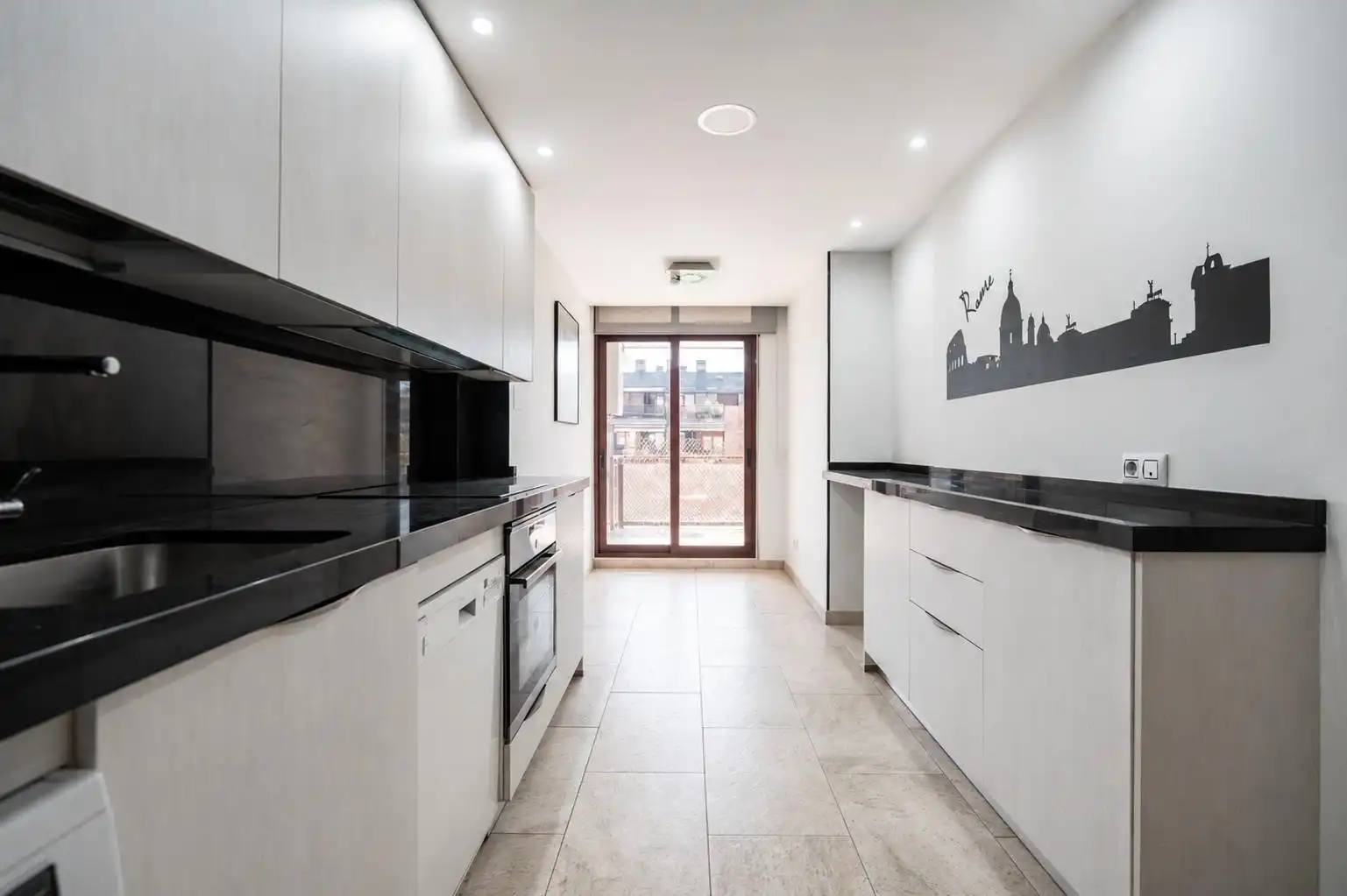 Kitchen of Flat for sale in Las Rozas de Madrid  with Air Conditioner, Heating and Private garden
