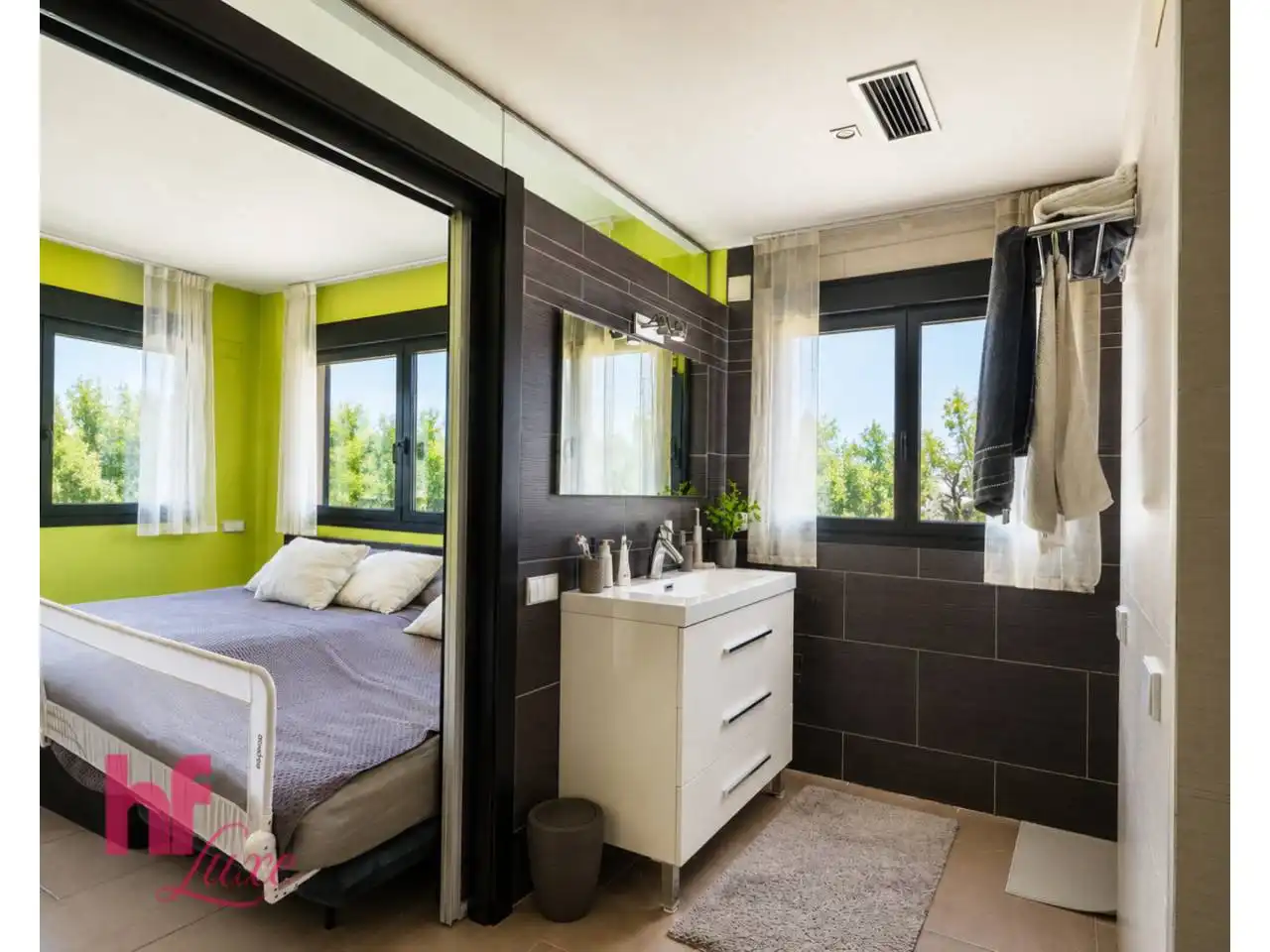 Habitación de Casa o chalet en venta en Lliçà de Vall con Aire acondicionado, Calefacción y Jardín privado