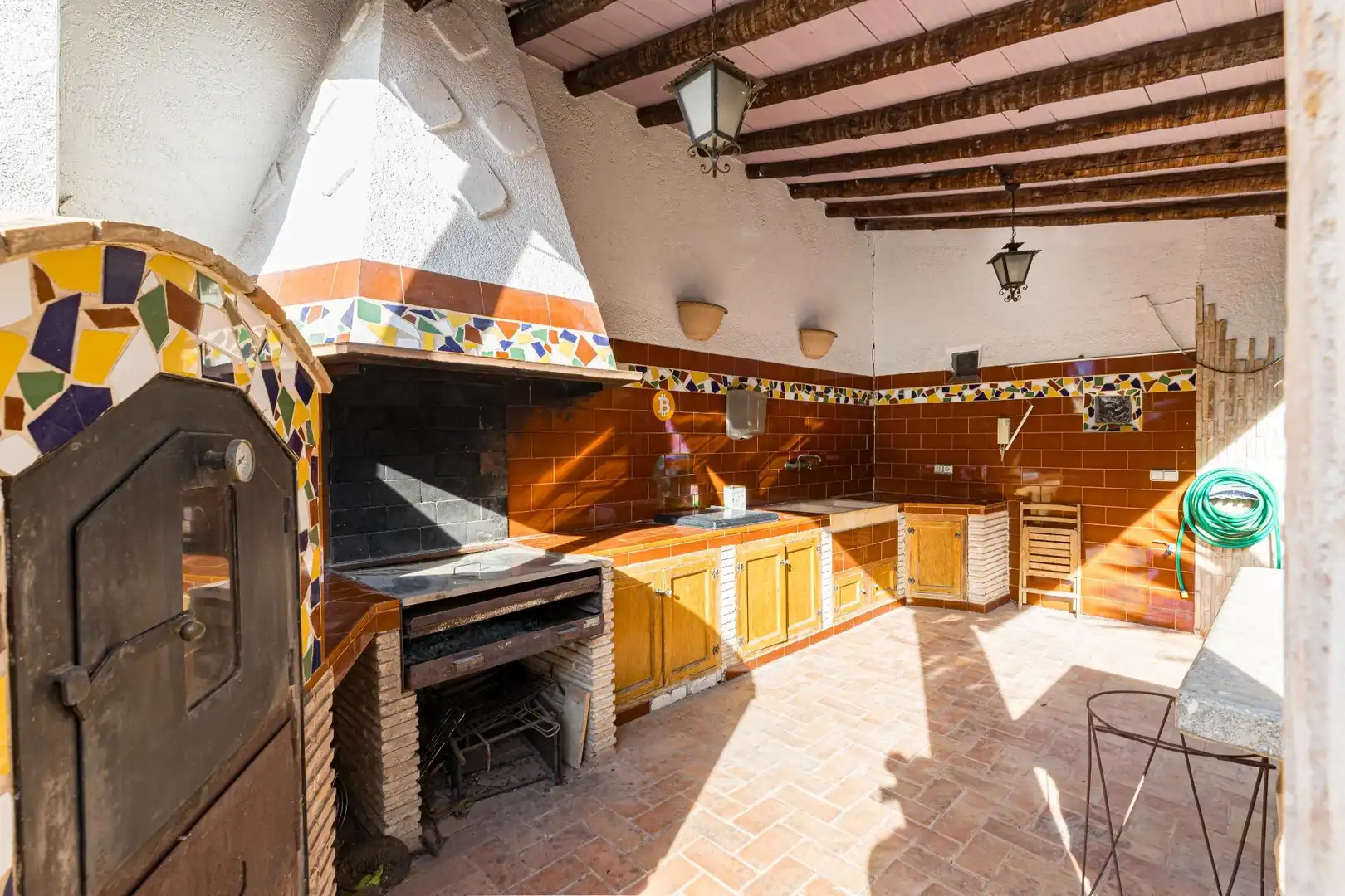 Cuina de Casa o xalet en venda en Murcia amb Jardí privat, Terrassa i Traster