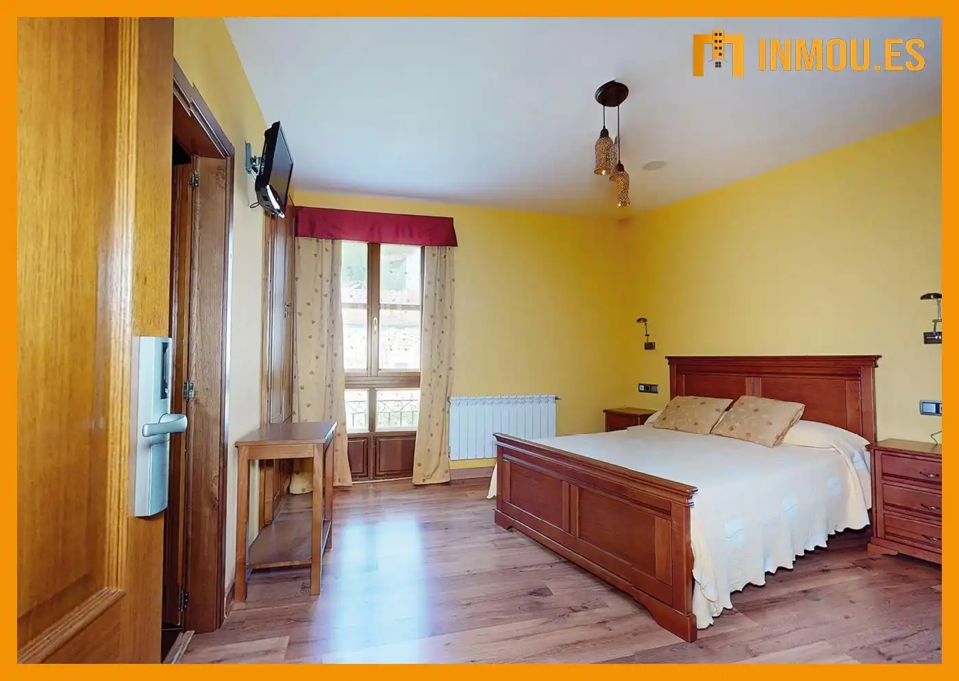 Schlafzimmer von Haus oder Chalet zum Verkauf in O Irixo mit Heizung