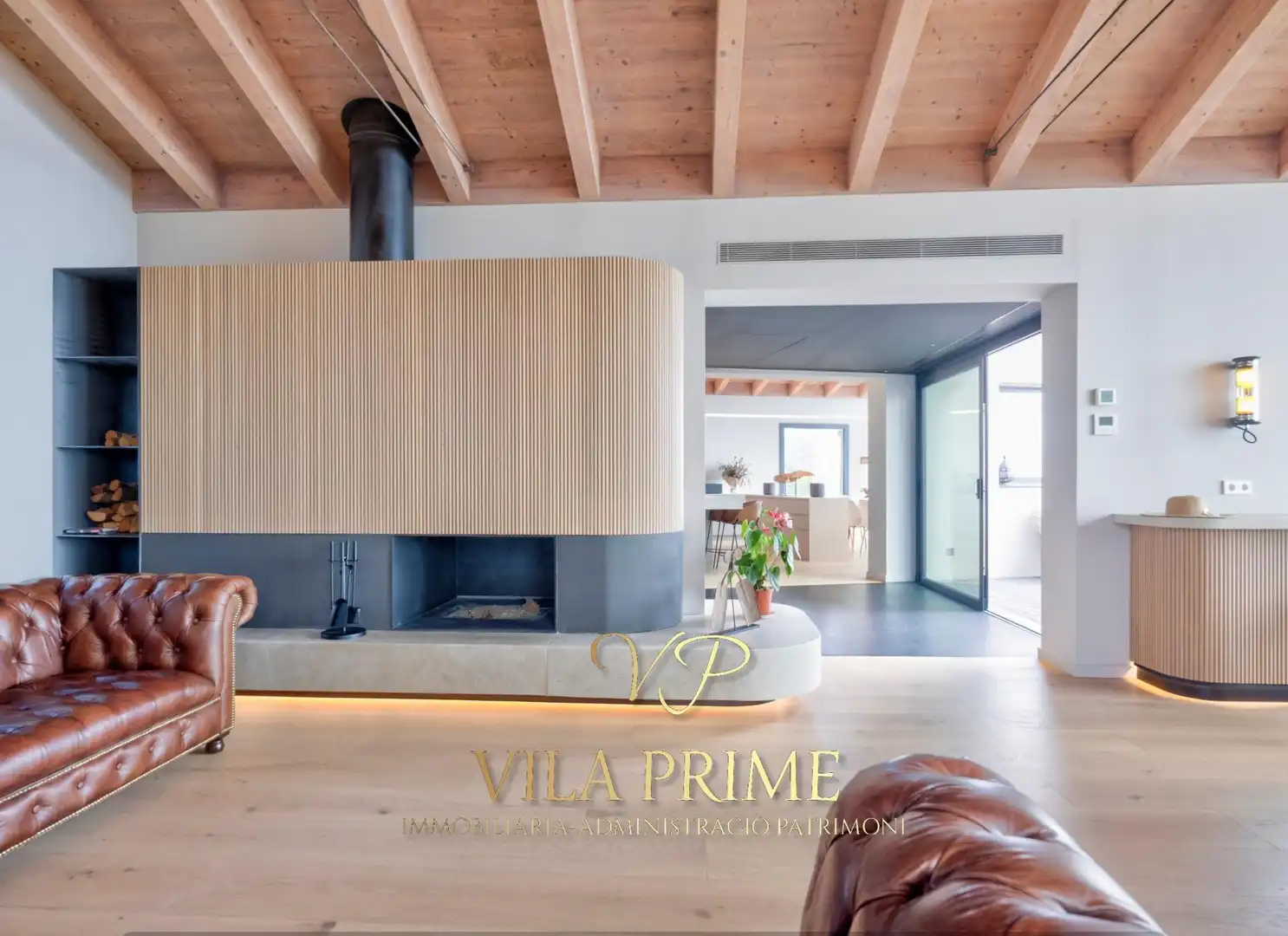 Living room of Houses for sale in Cabrils  with Air Conditioner, Heating and Private garden