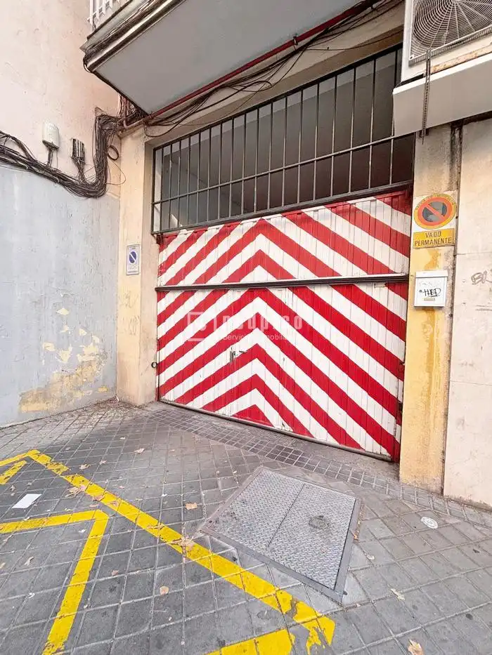 Vista exterior de Garaje de alquiler en Madrid