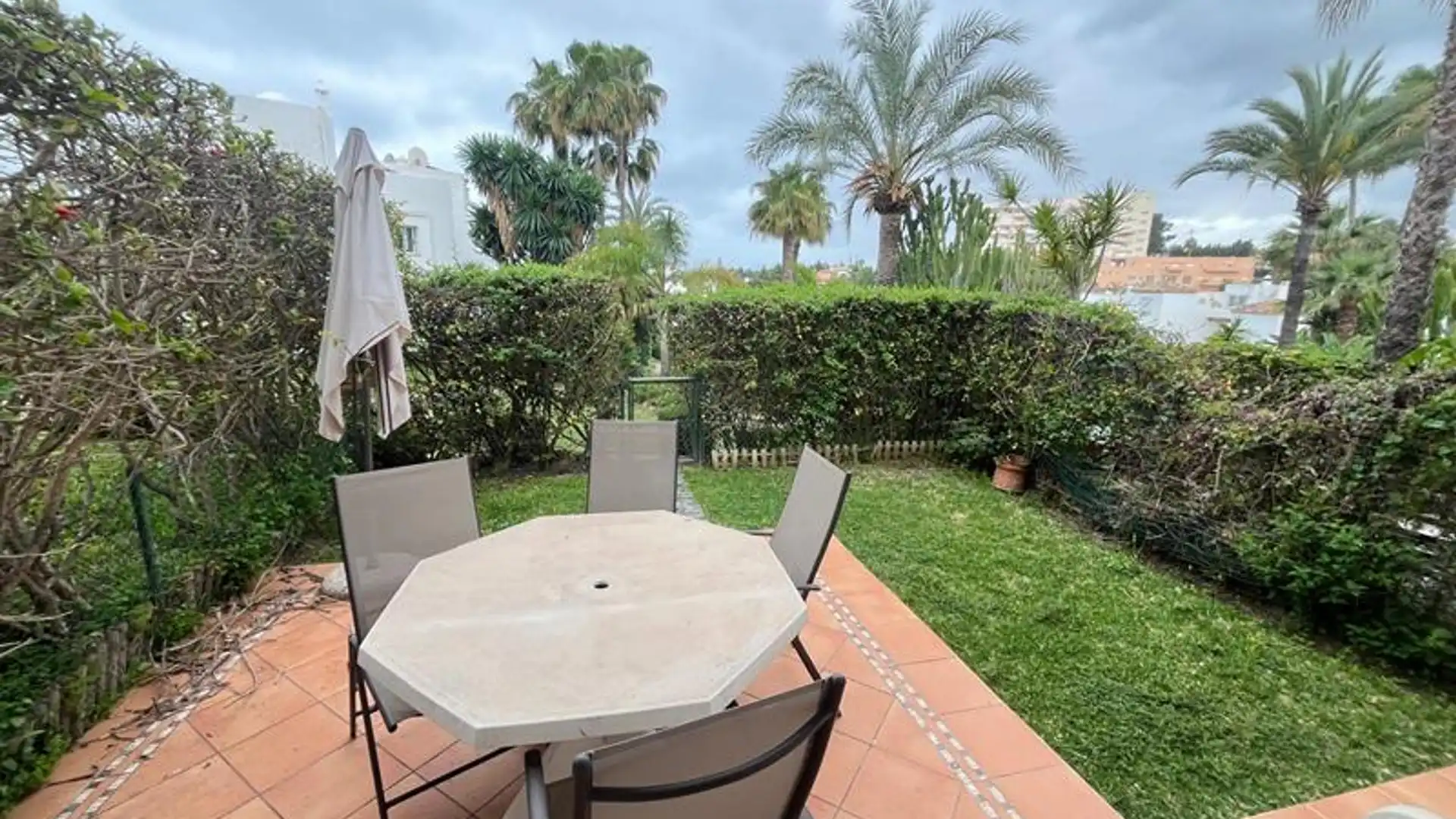 Garden of Single-family semi-detached for sale in Estepona  with Air Conditioner, Heating and Private garden