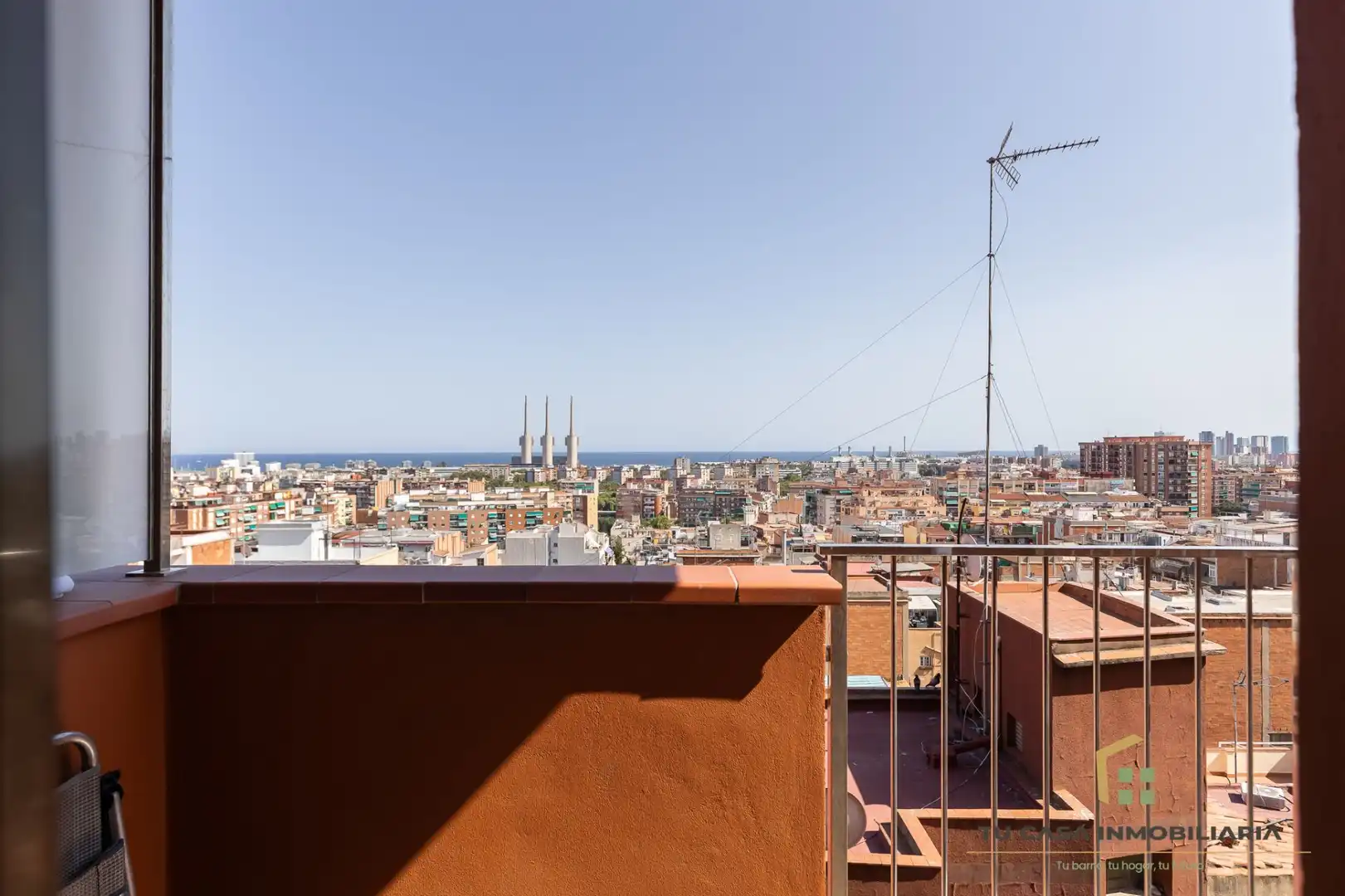 Terrace of Apartments for sale in Badalona  with Air Conditioner and Heating