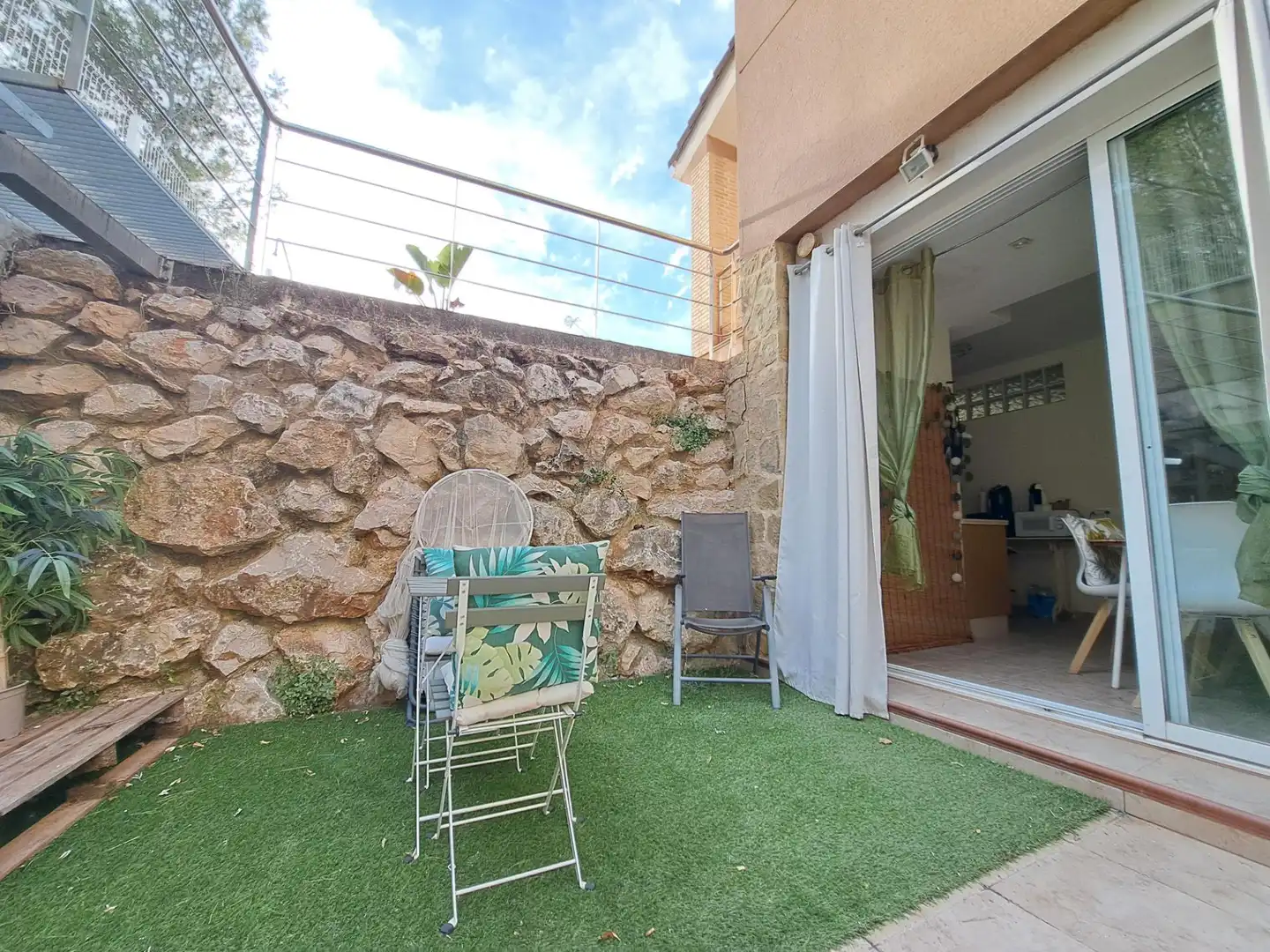 Terraza de Casa o chalet en venta en Alzira con Calefacción, Jardín privado y Terraza
