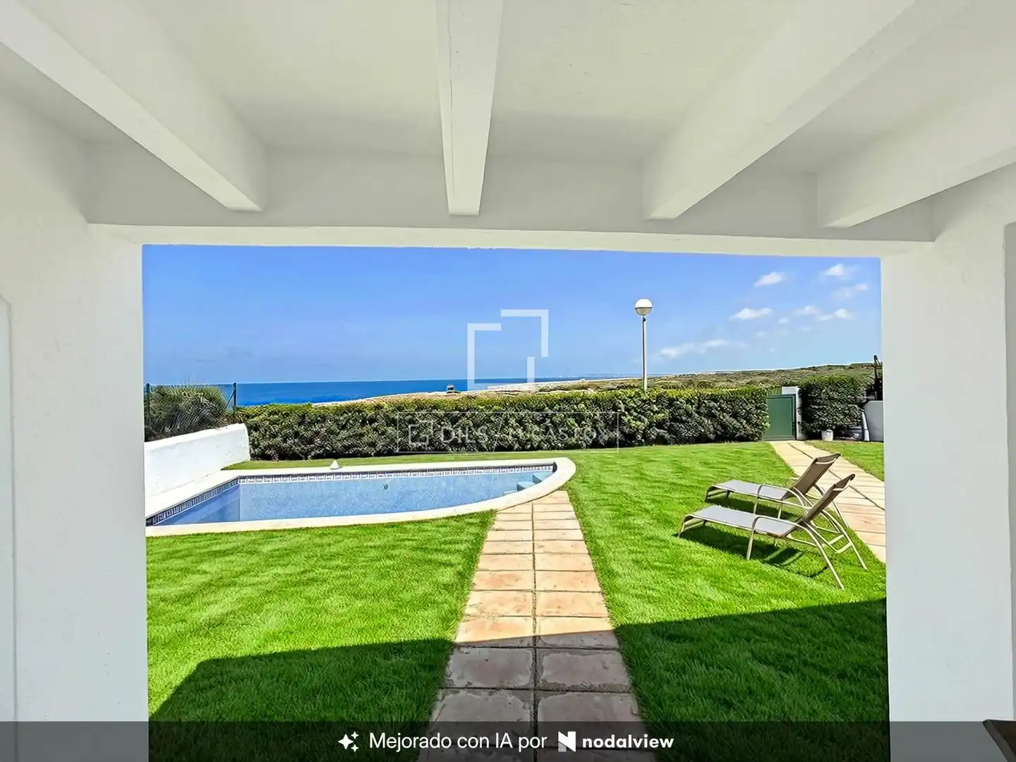 Jardí de Casa o xalet en venda en Ciutadella de Menorca amb Aire condicionat, Jardí privat i Piscina
