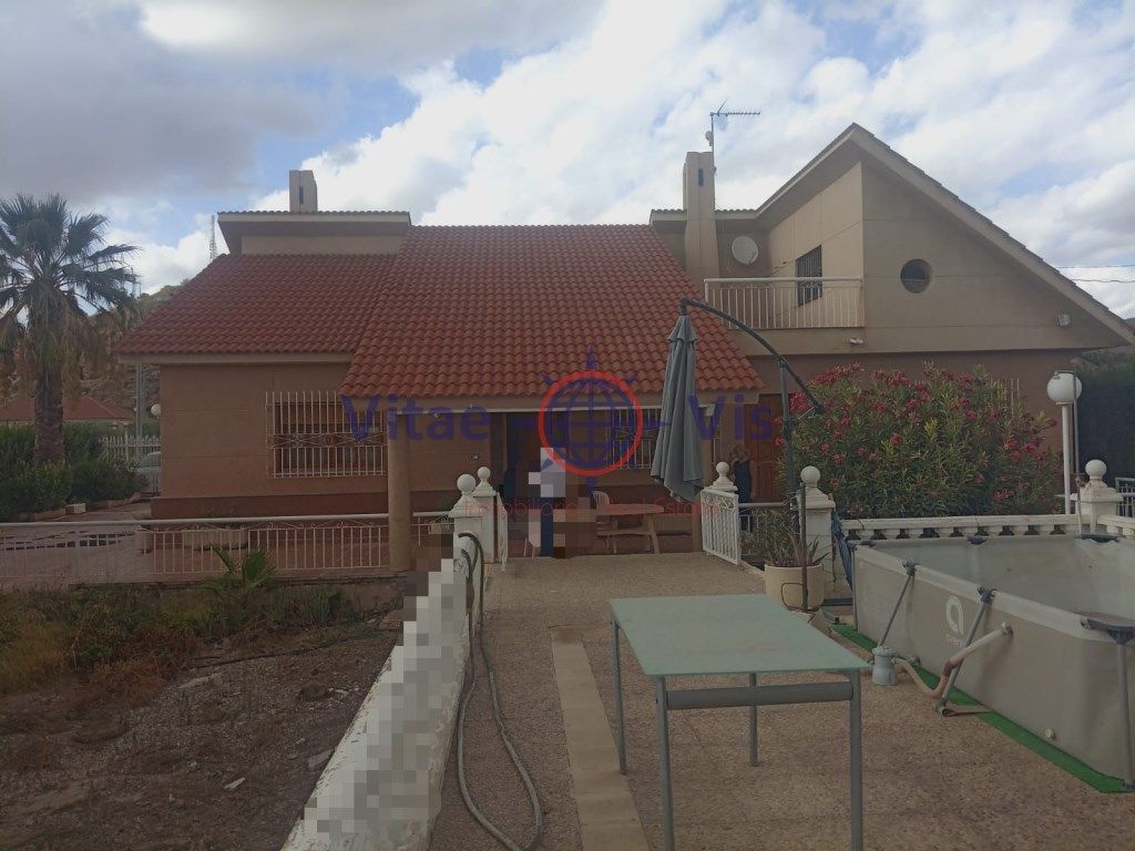 Vista exterior de Casa o xalet en venda en Lorca