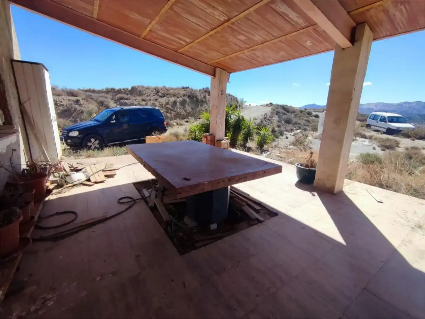 Terrassa de Finca rústica en venda en Urrácal amb Jardí privat