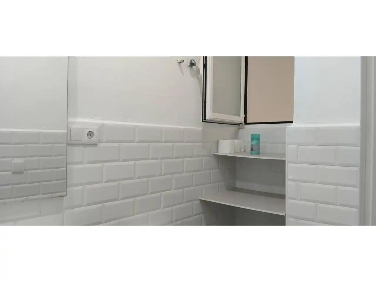 Badezimmer von Loft zur Miete in Valencia mit Klimaanlage und Möbliert
