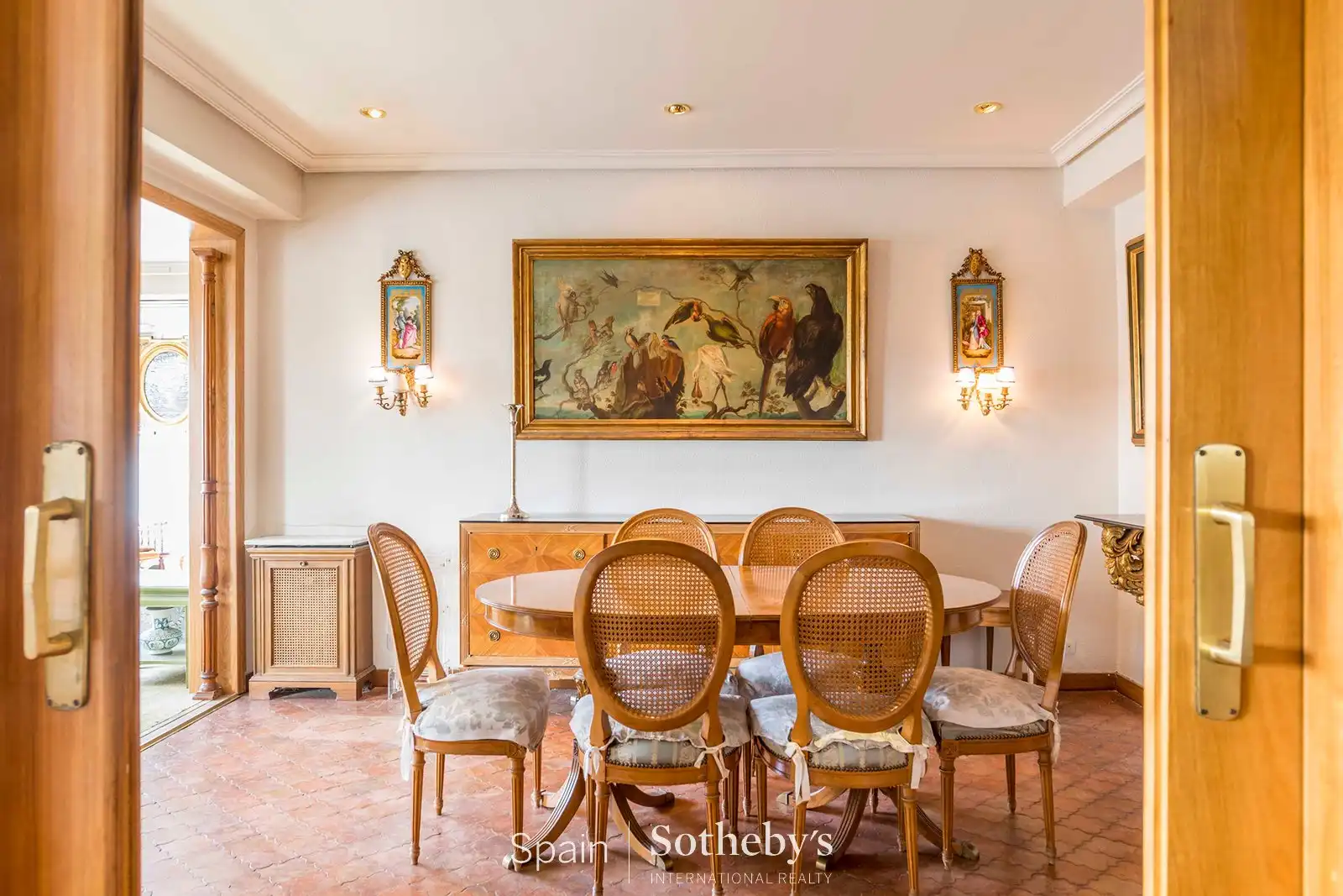 Comedor de Apartamento en venta en Madrid con Aire acondicionado, Calefacción y Jardín privado