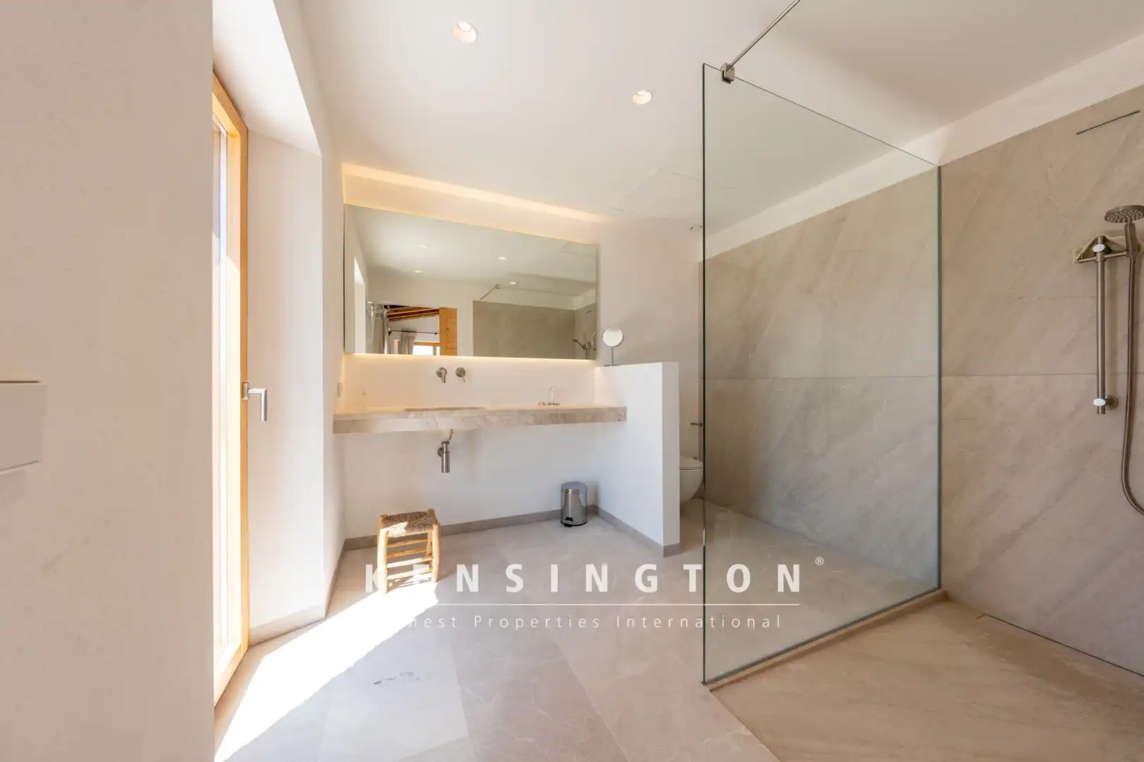 Badezimmer von Country house zum Verkauf in Son Servera mit Klimaanlage, Heizung und Terrasse