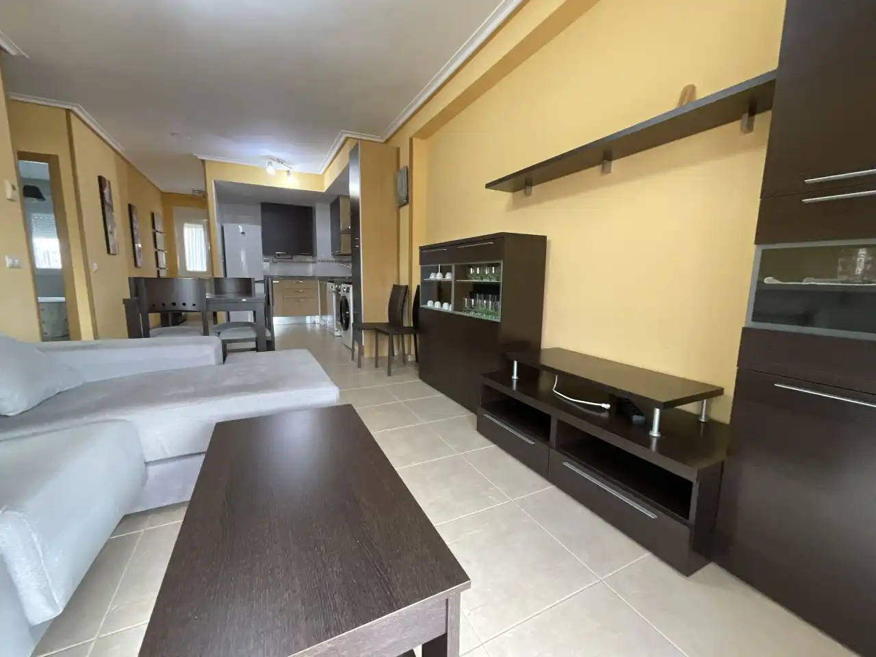 Living room of Flat for sale in Alesanco  with Heating, Terrace and Furnished