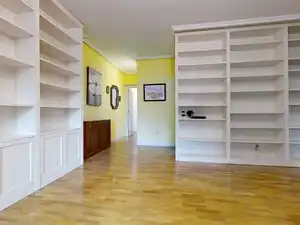 Wohnzimmer von Wohnung zur Miete in Madrid mit Klimaanlage, Heizung und Möbliert