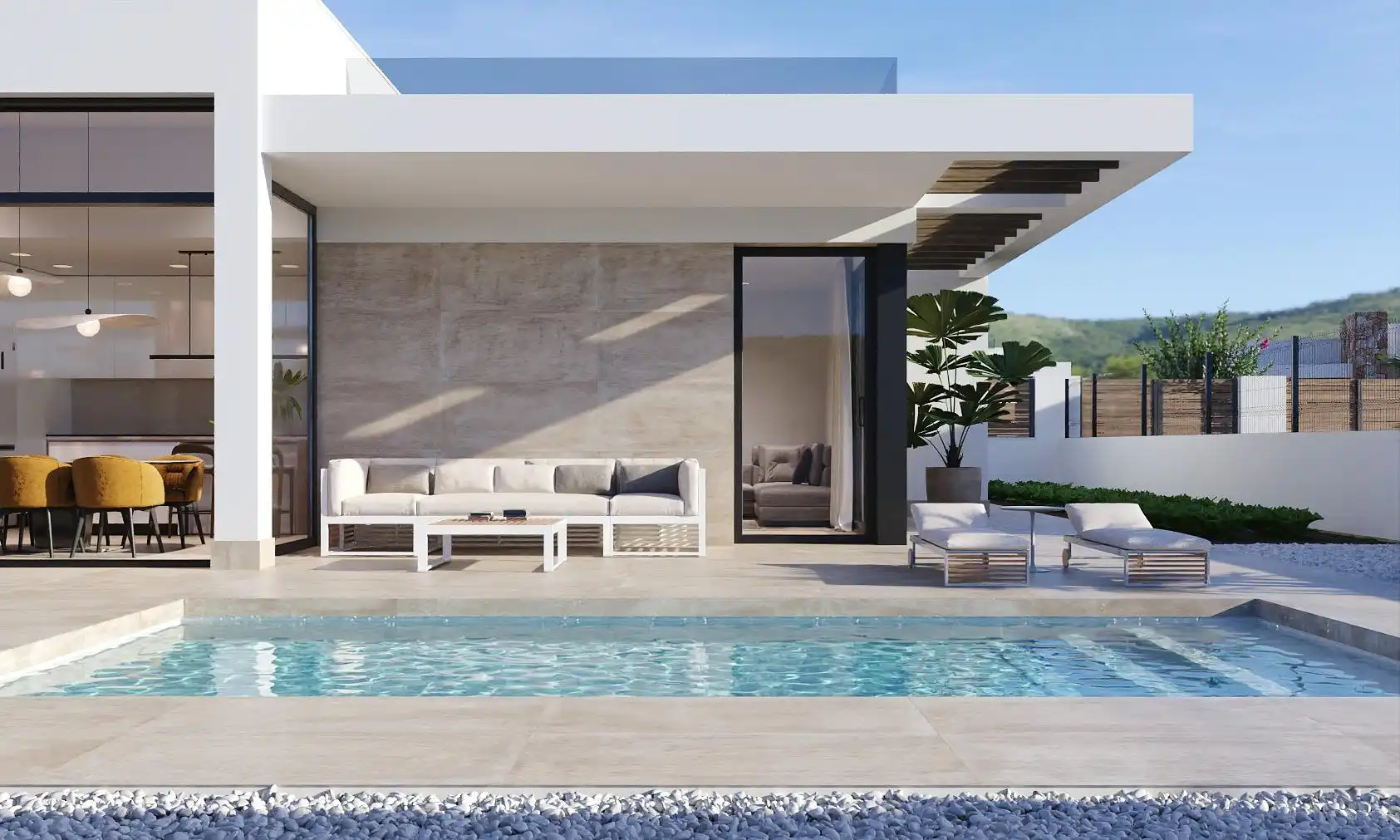 Terrace of Houses for sale in Fuente Álamo de Murcia  with Heating, Private garden and Terrace