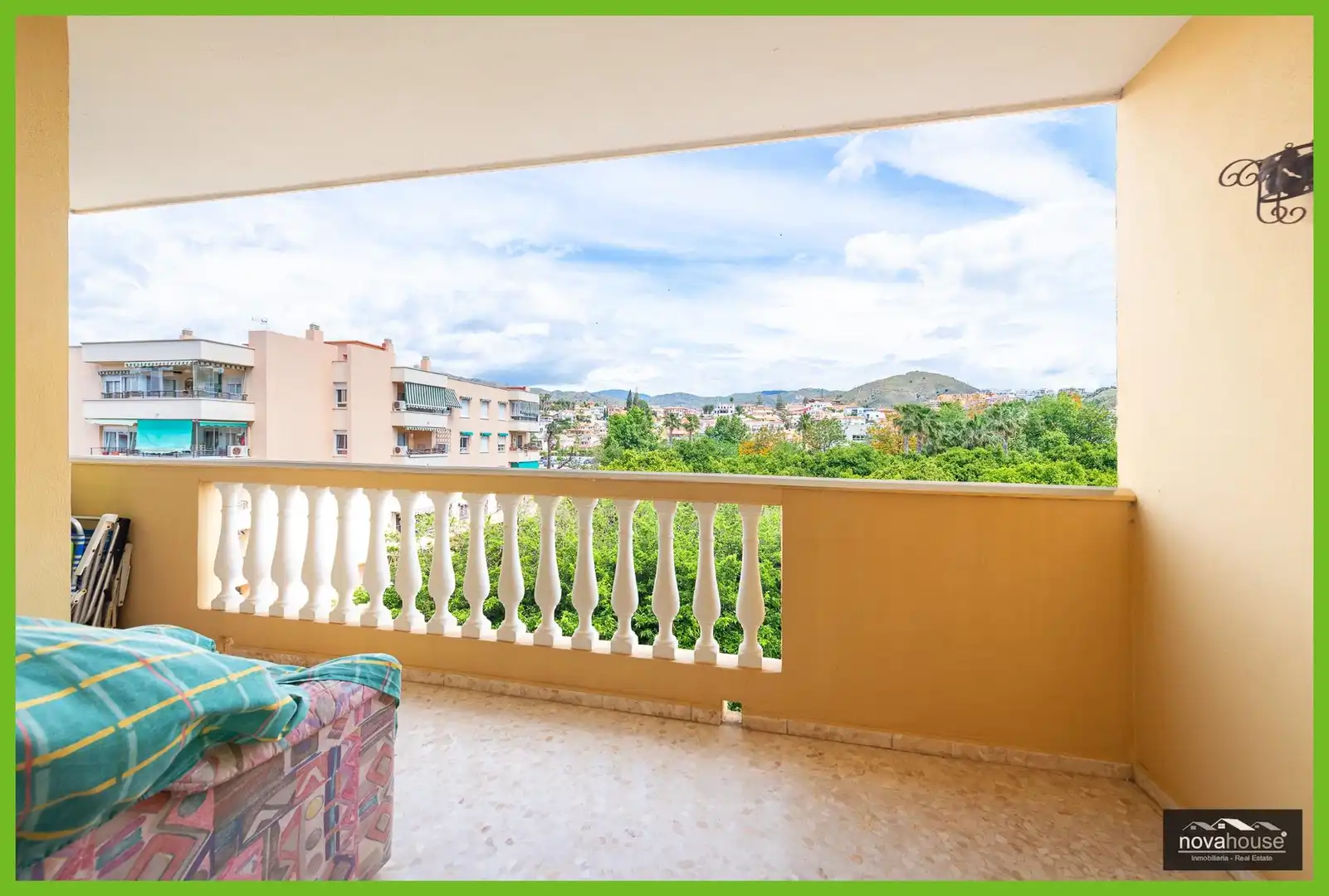 Terrasse von Wohnung zum Verkauf in Rincón de la Victoria mit Terrasse, Abstellraum und Balkon