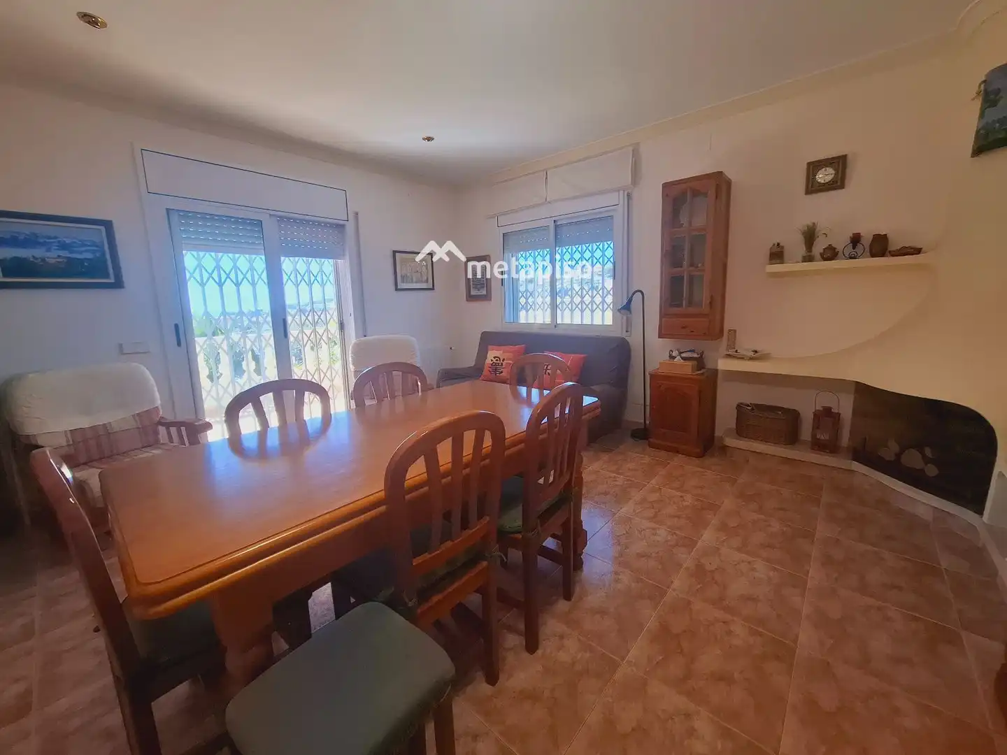Menjador de Casa o xalet en venda en Calafell amb Aire condicionat, Calefacció i Terrassa