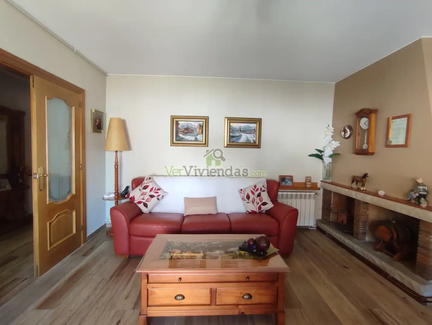 Wohnzimmer von Wohnung zum Verkauf in Viladecavalls mit Klimaanlage, Heizung und Terrasse