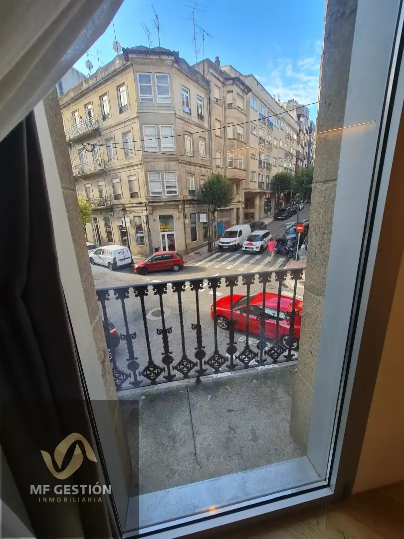 Exterior view of Flat for rent in Vigo   with Air Conditioner, Heating and Furnished