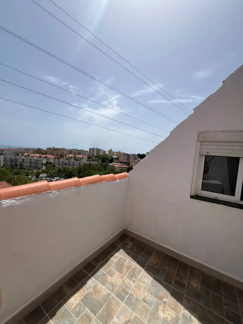 Balcony of Attic for sale in Marbella  with Air Conditioner, Private garden and Terrace