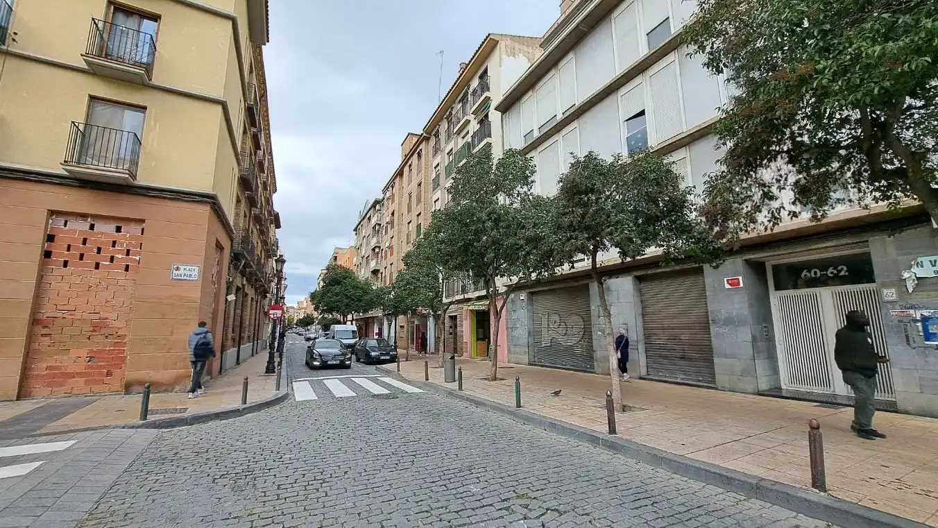 Exterior view of Flat for sale in Zaragoza  with Heating