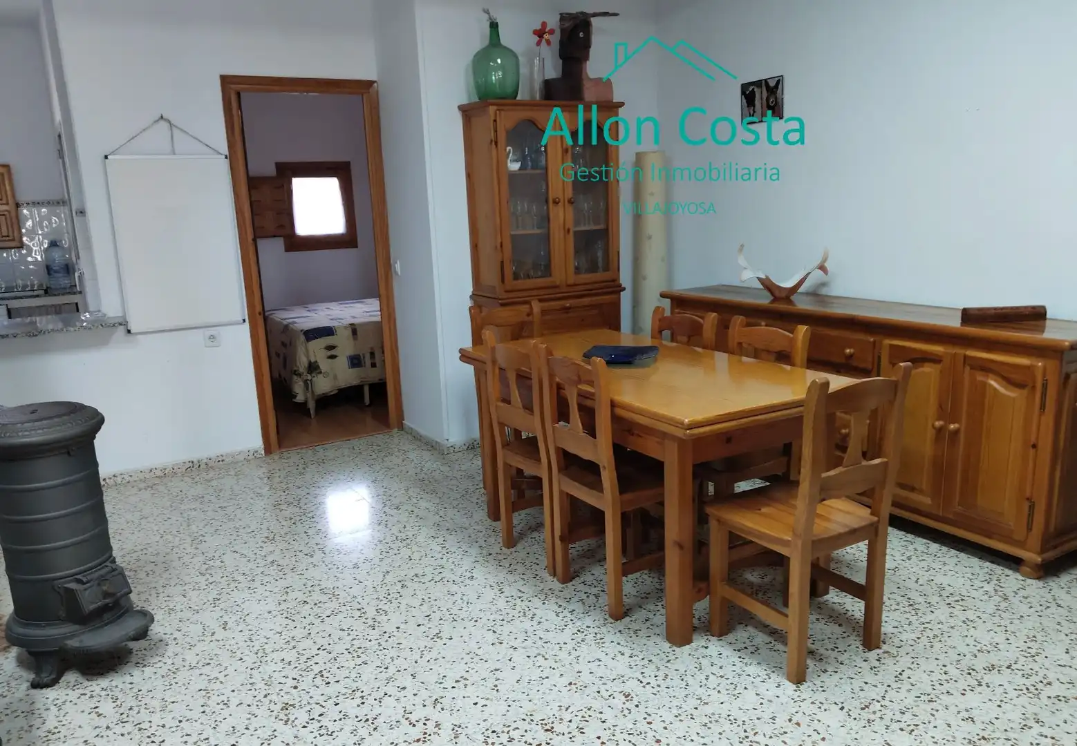 Comedor de Finca rústica en venta en Orxeta con Jardín privado, Terraza y Trastero