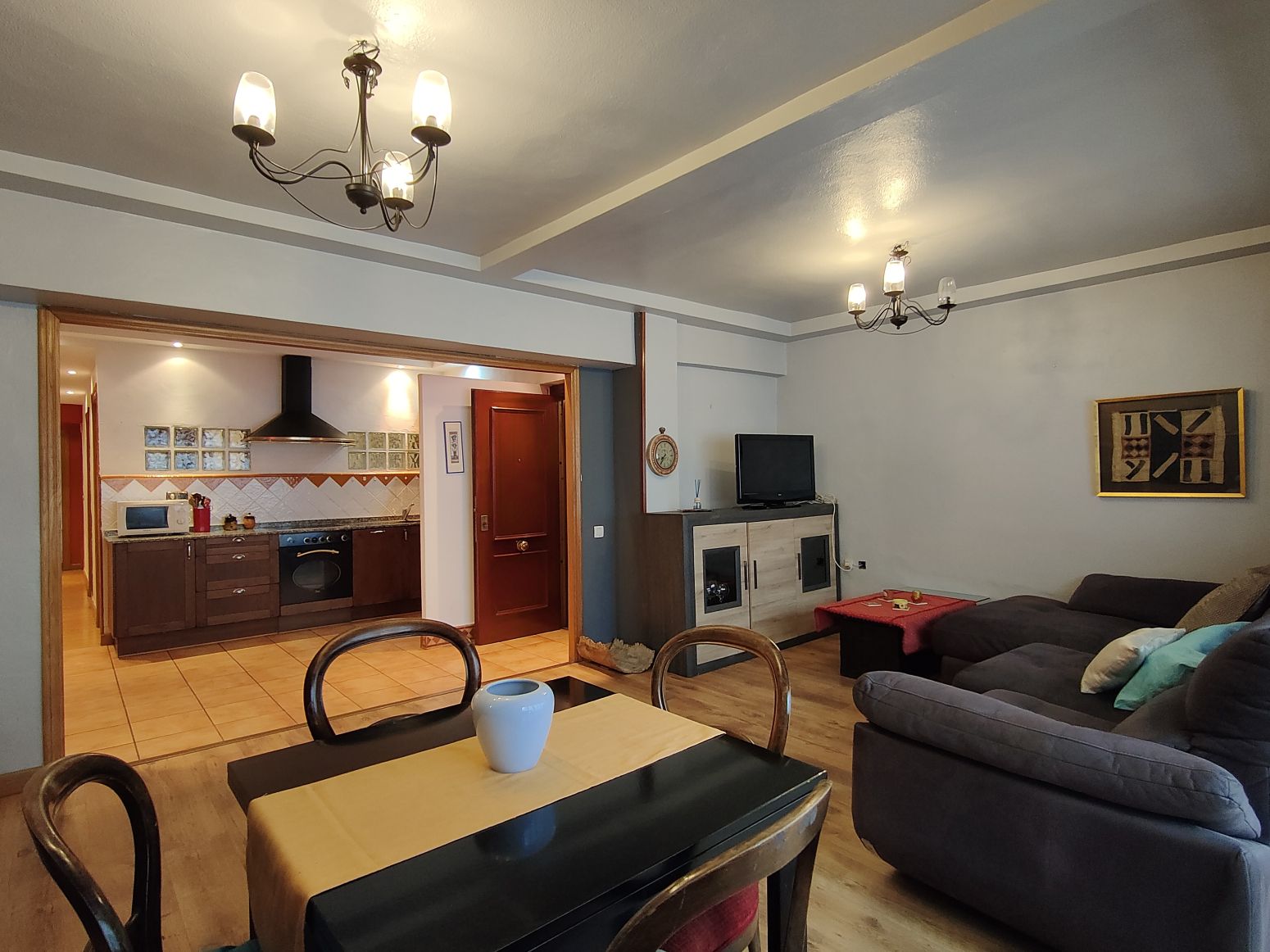 Sala d'estar de Pis en venda en Gijón  amb Calefacció