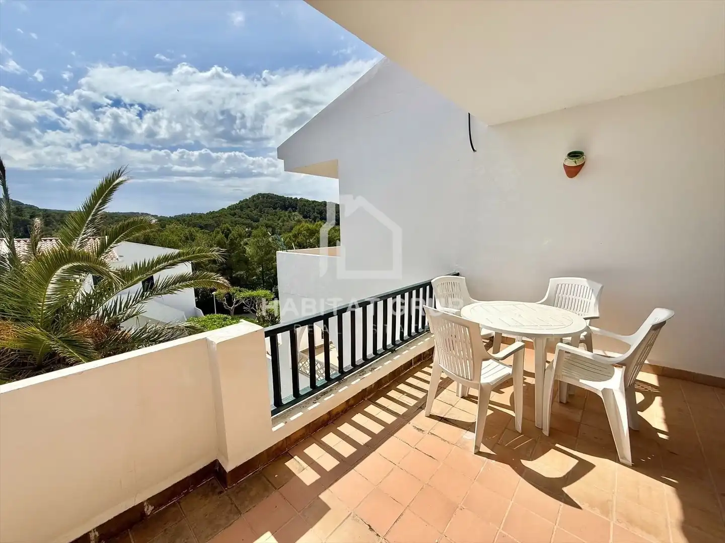 Terrace of Flat for sale in Es Mercadal  with Heating, Terrace and Community pool
